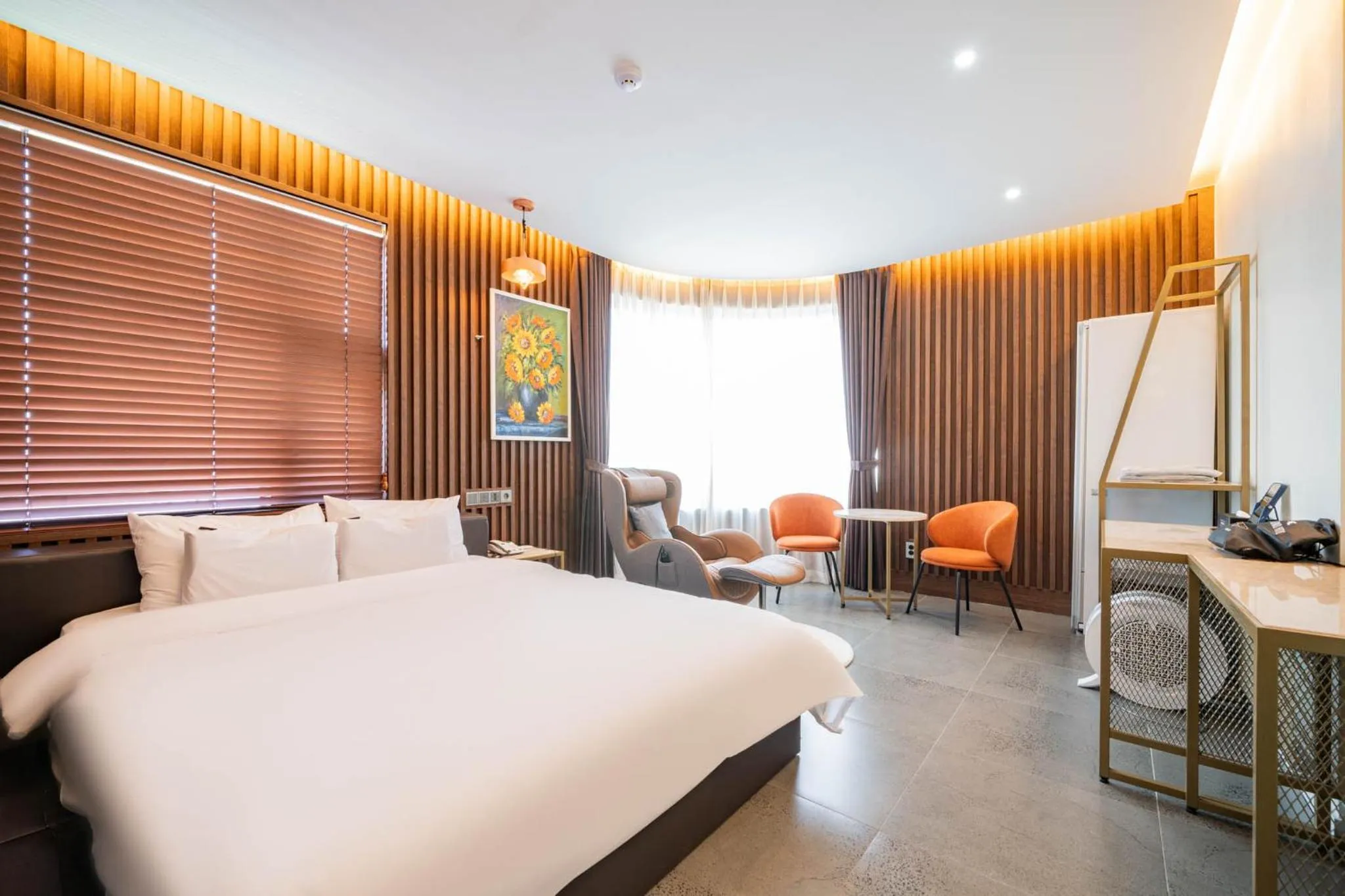 Bed in Suncheon Hound Hotel Suncheon Station Branch