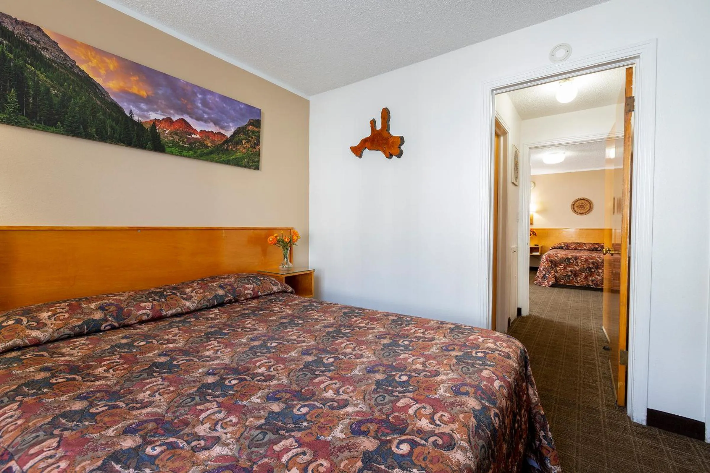 Bed in Starlight Lodge