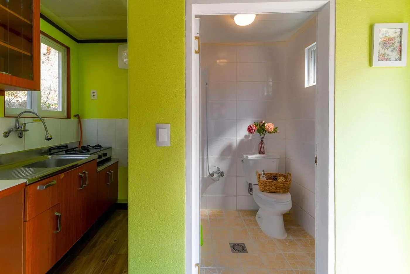 Toilet in Dasanbang Pension