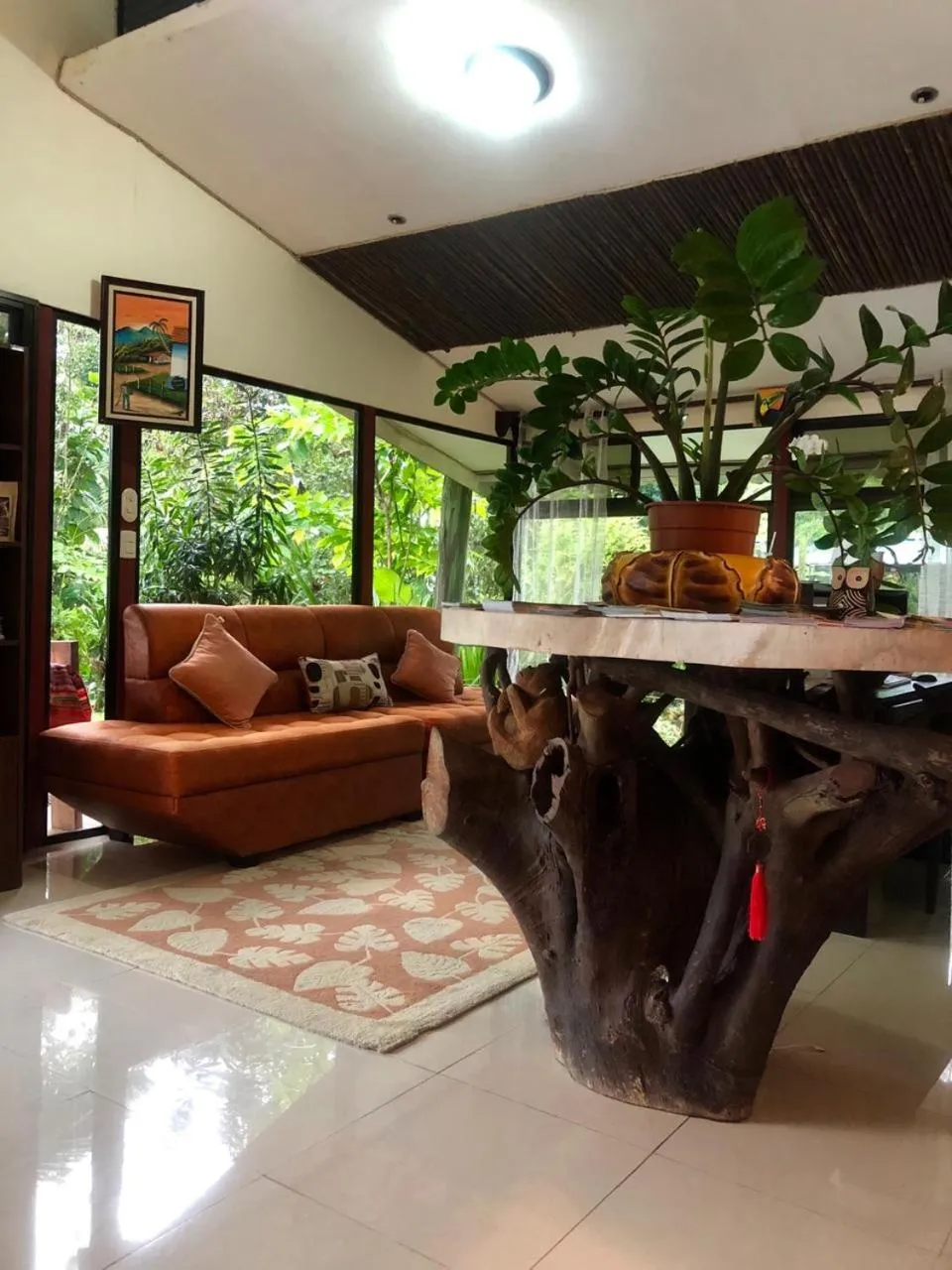 Off site in Hotel San Rafael Ecolodge