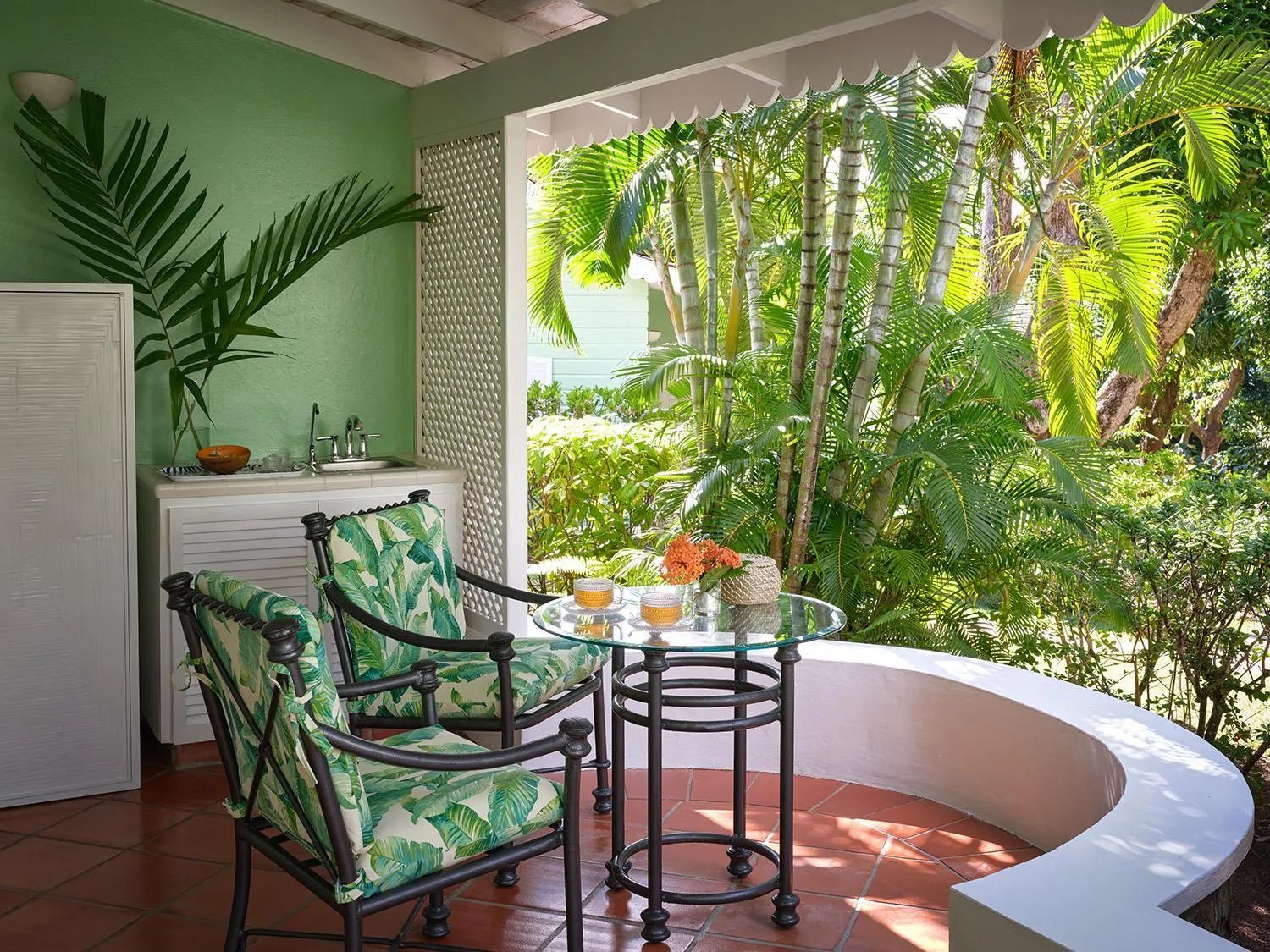 Balcony/Terrace in East Winds St. Lucia- All Inclusive