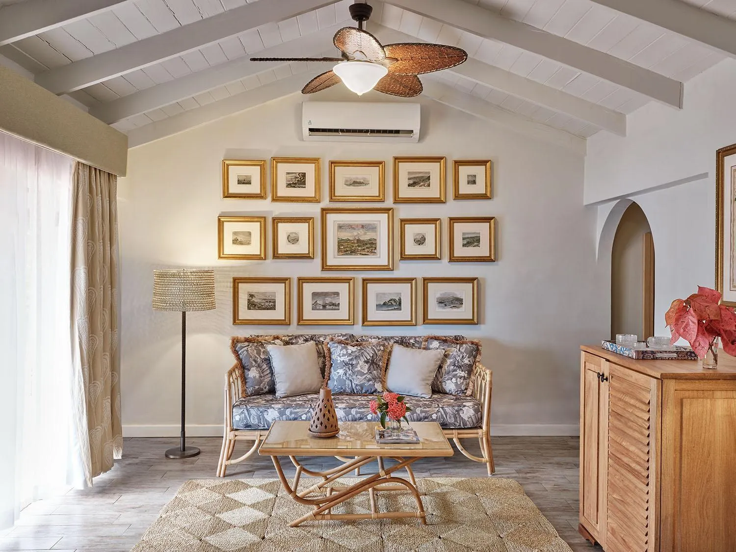 Seating area in East Winds St. Lucia- All Inclusive