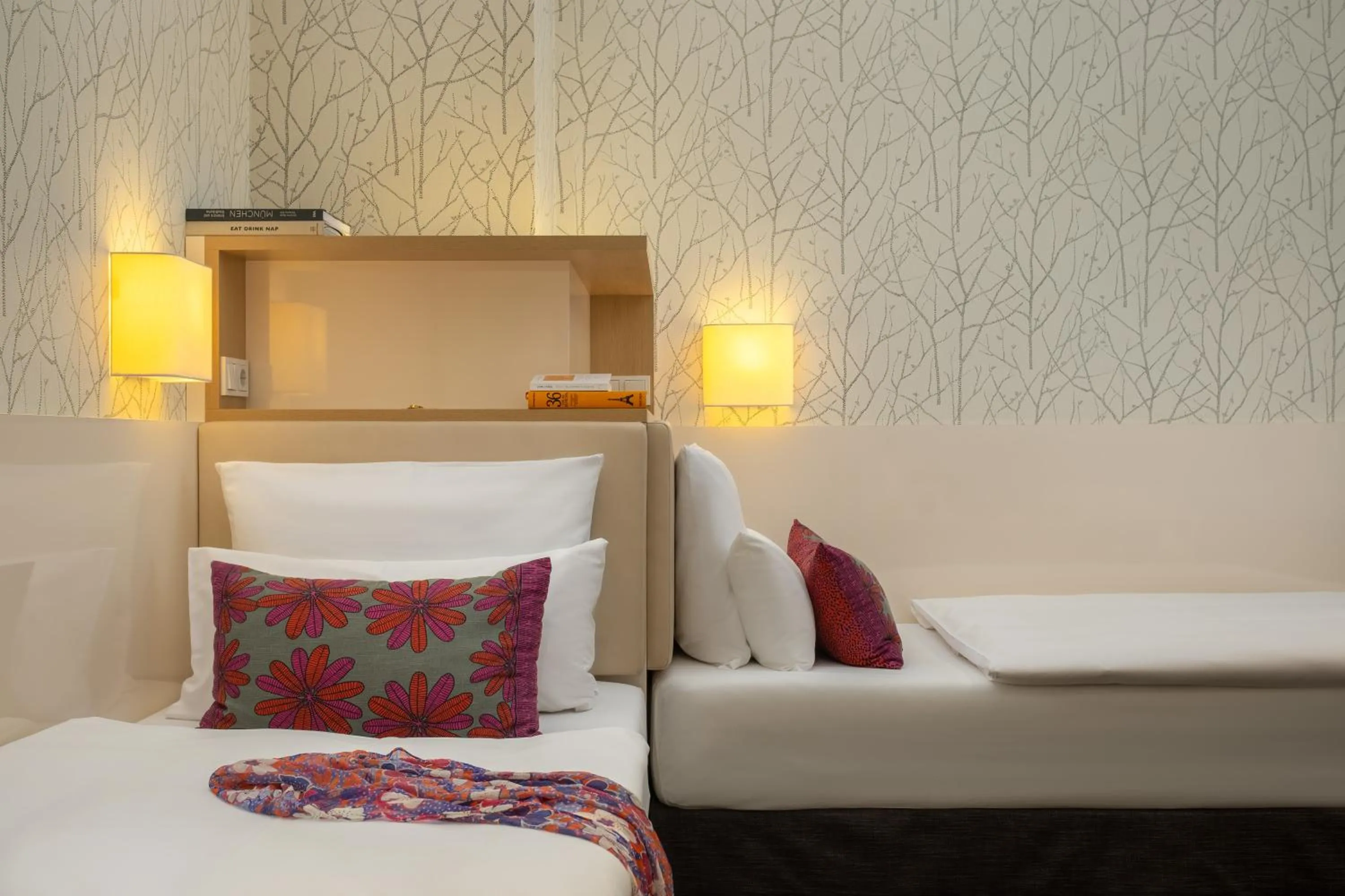 Bed in Boutique Hotel Atrium München