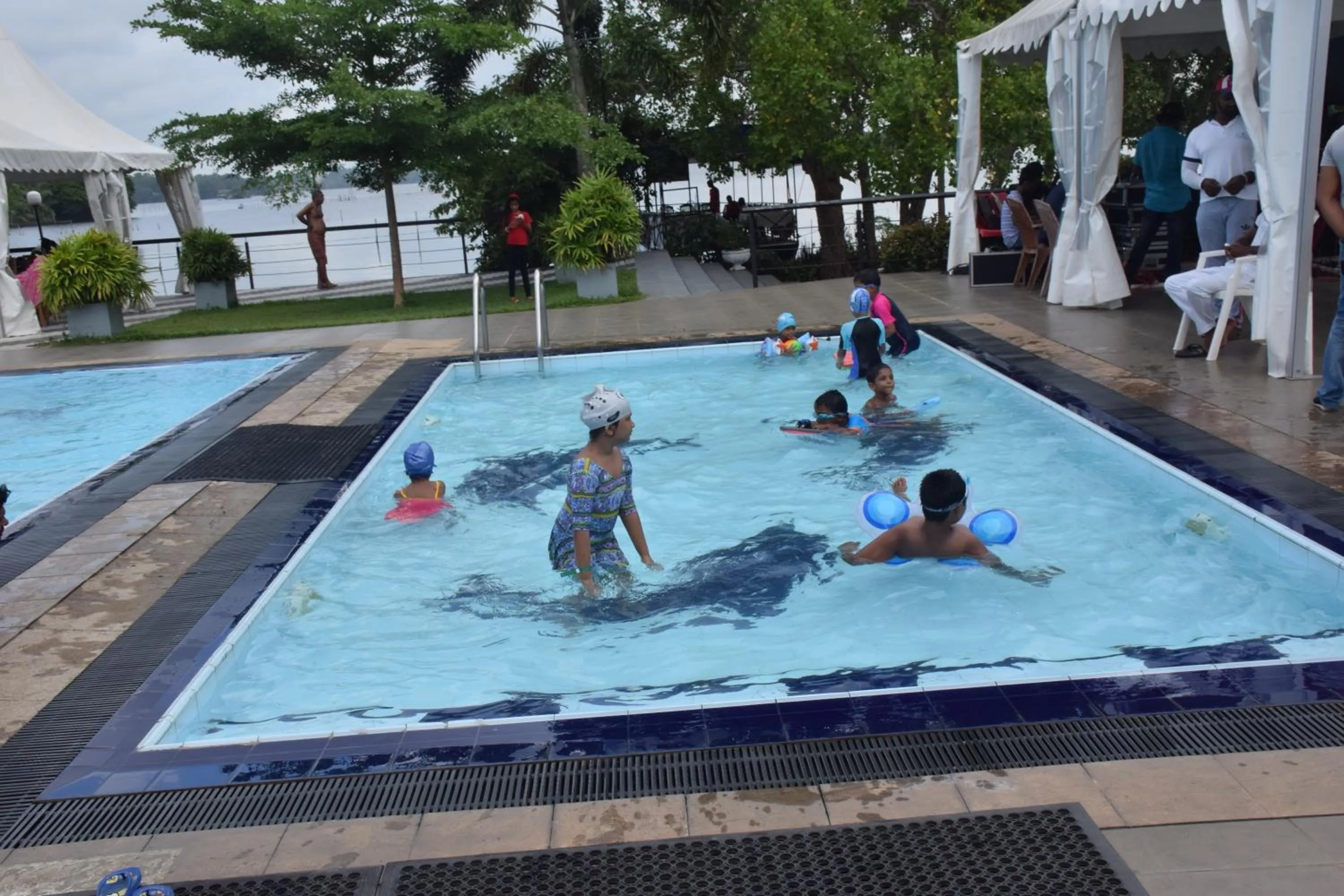 Swimming pool in Ramadia Ran Mal Holiday Resort