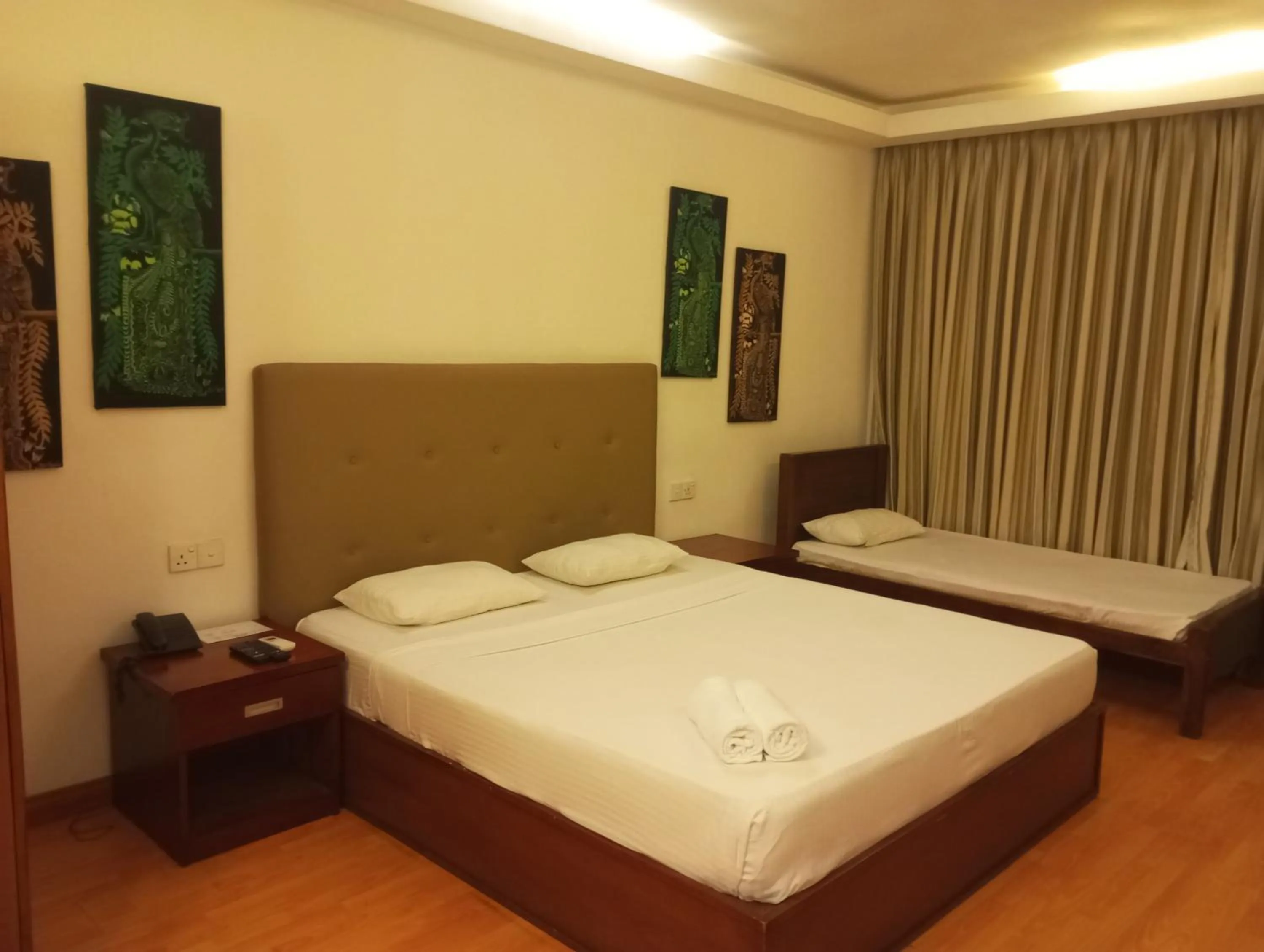 Bed in Ramadia Ran Mal Holiday Resort