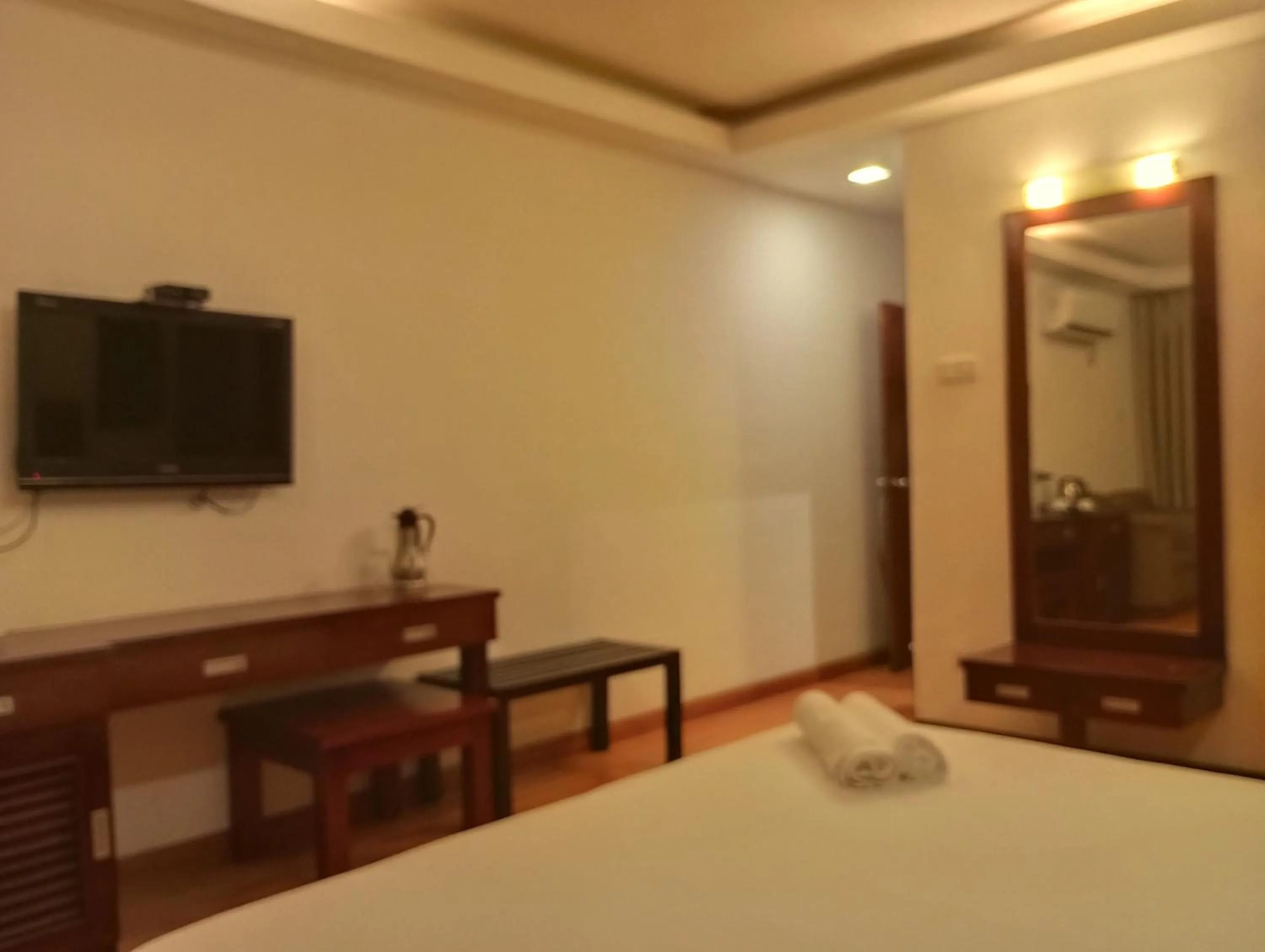 Bed in Ramadia Ran Mal Holiday Resort