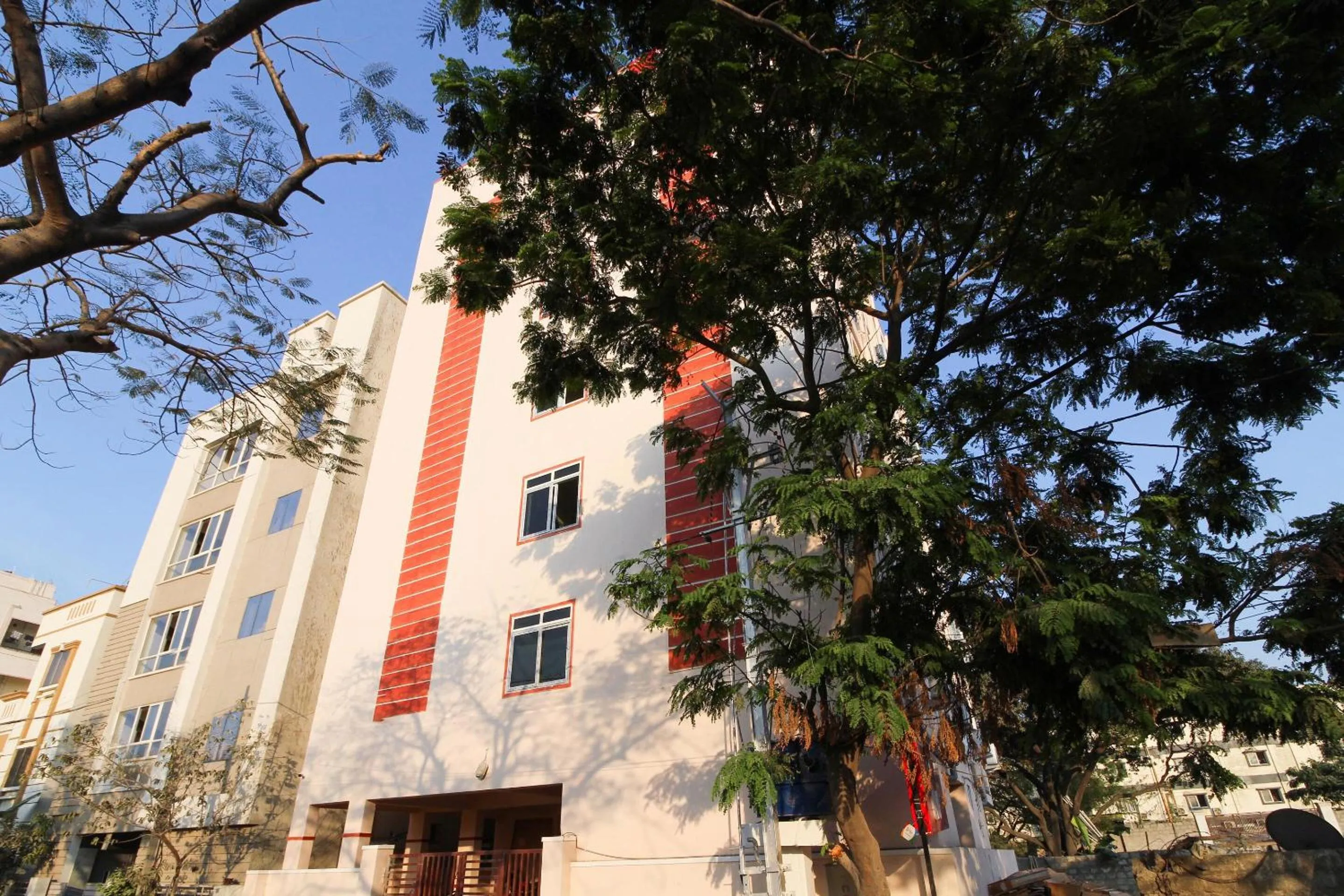 Facade/entrance in Hotel O S V Residency