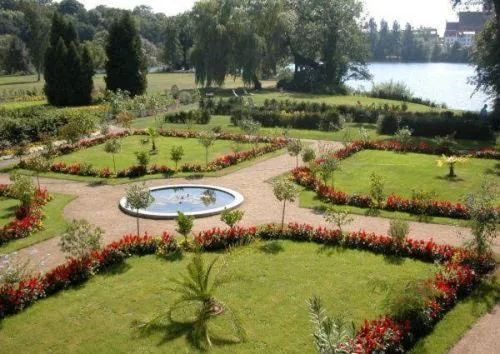 Garden in Hotel Am Tiefwarensee