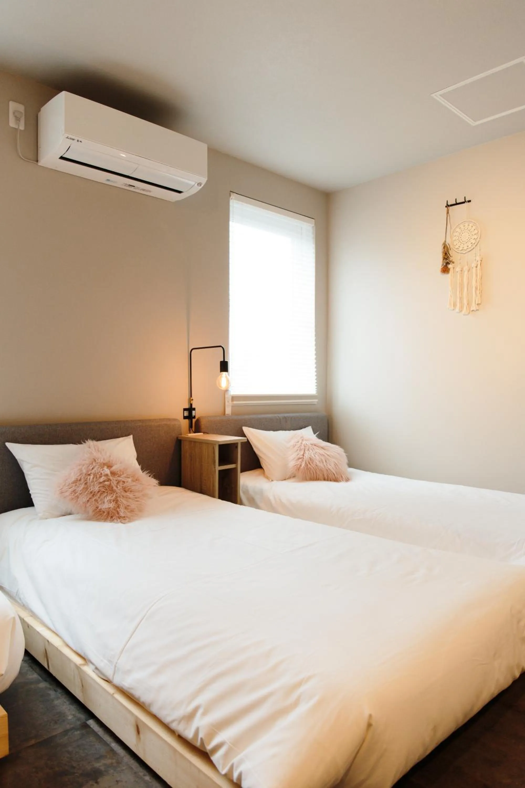 Bed in Lampstand STAY Asahikawa