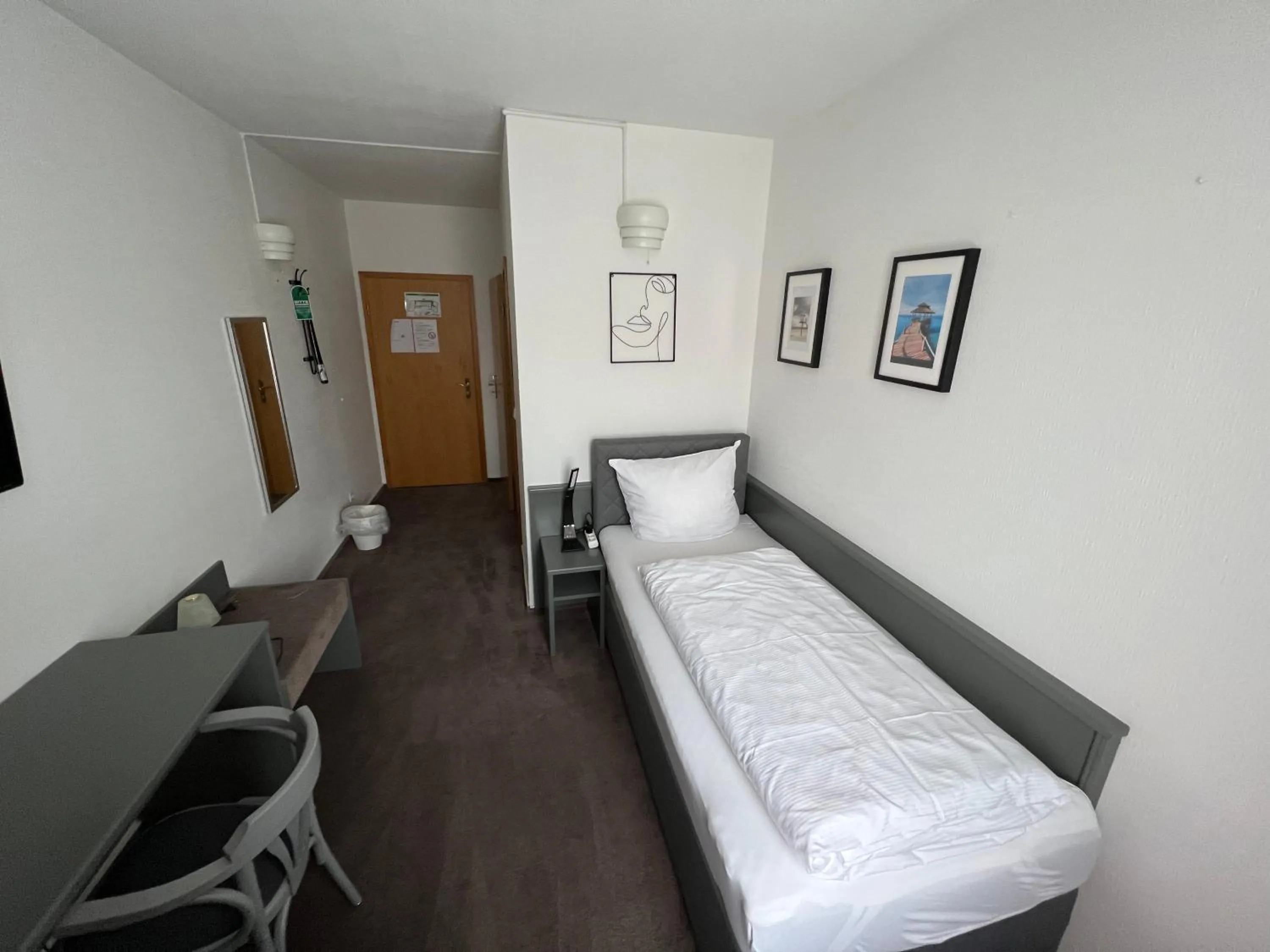 Bed in Hotel Abtshof