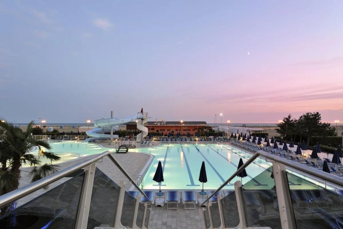 Swimming pool in Hotel Lido Bibione Beach