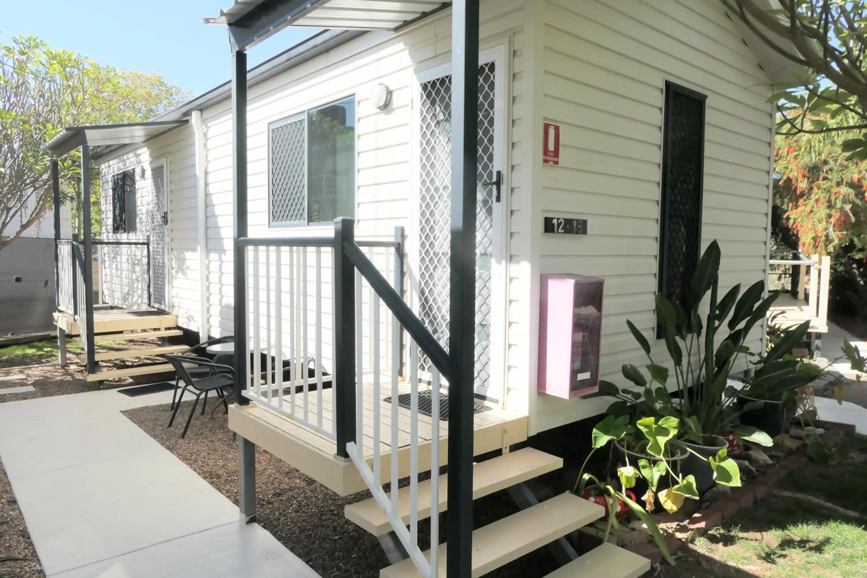 Patio in Mt Isa City Motel