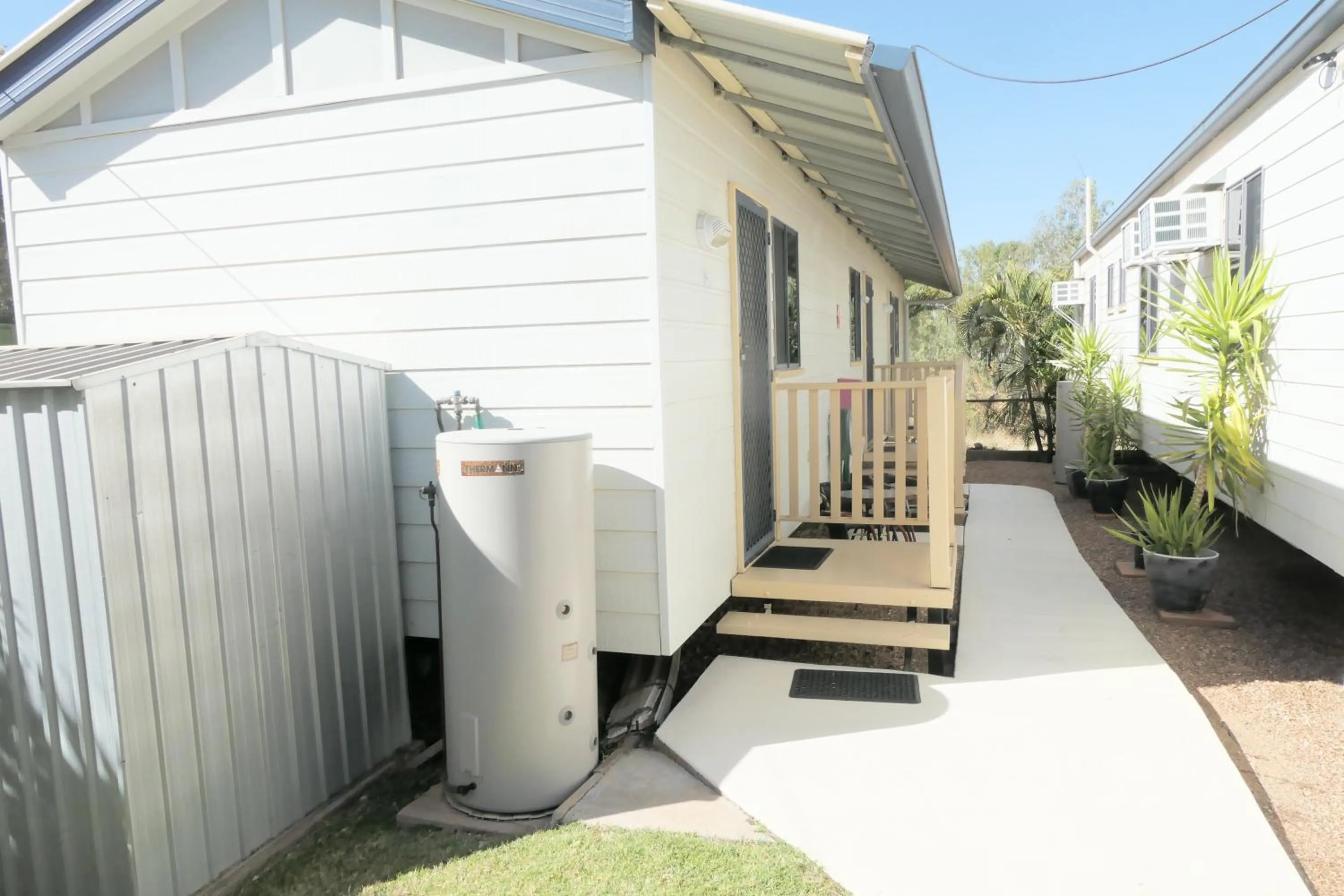 Patio in Mt Isa City Motel