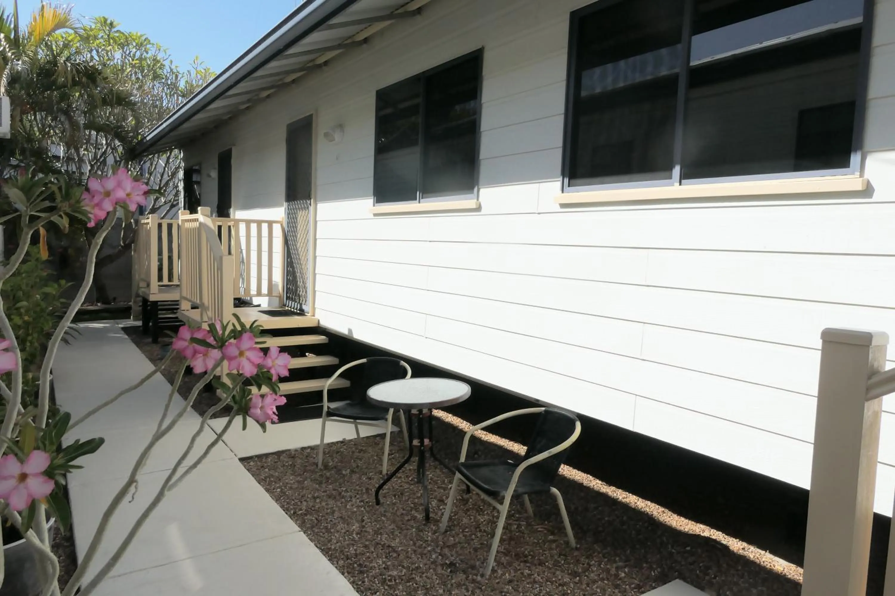 Patio in Mt Isa City Motel