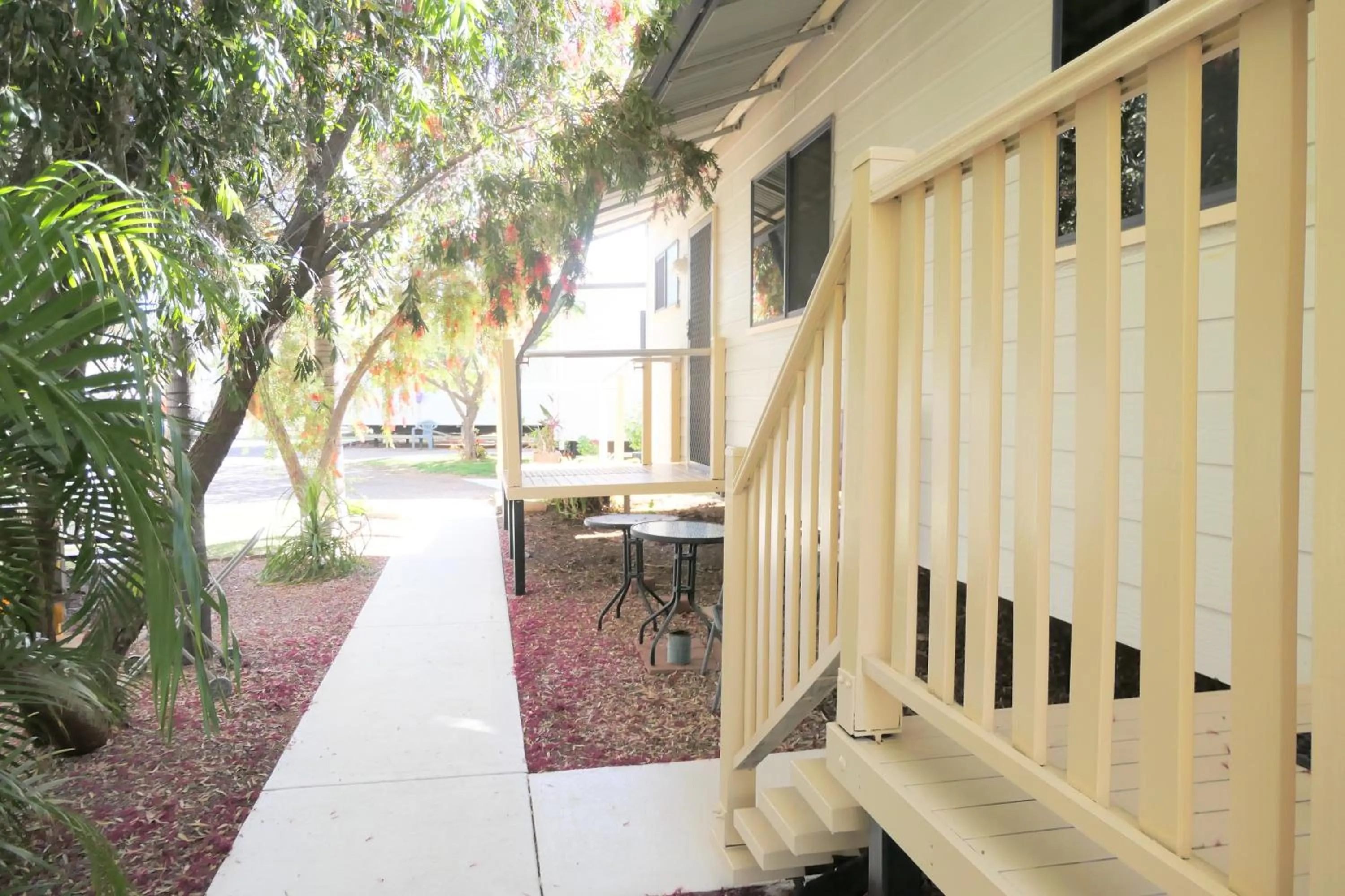 Patio in Mt Isa City Motel