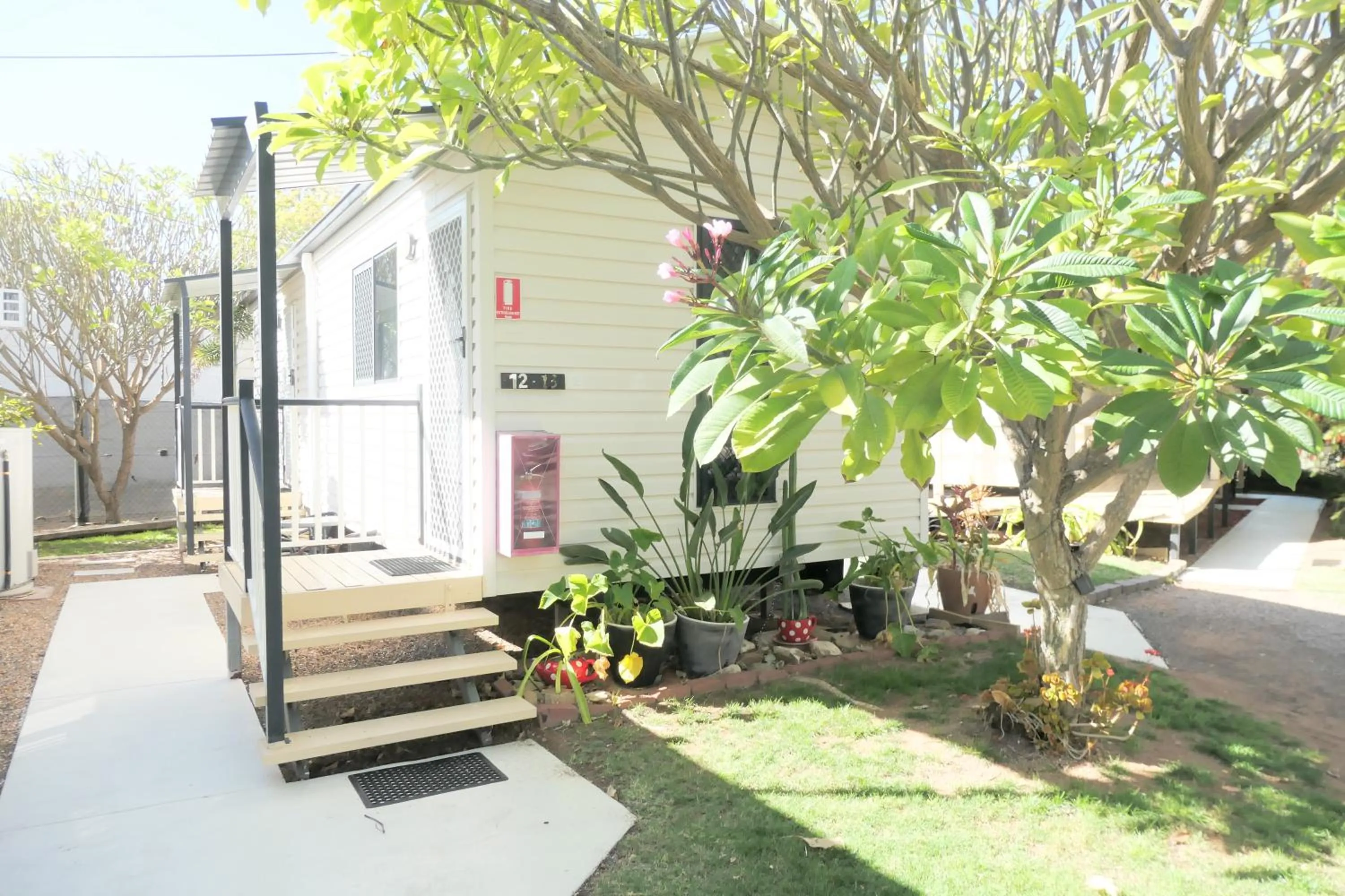 Patio in Mt Isa City Motel