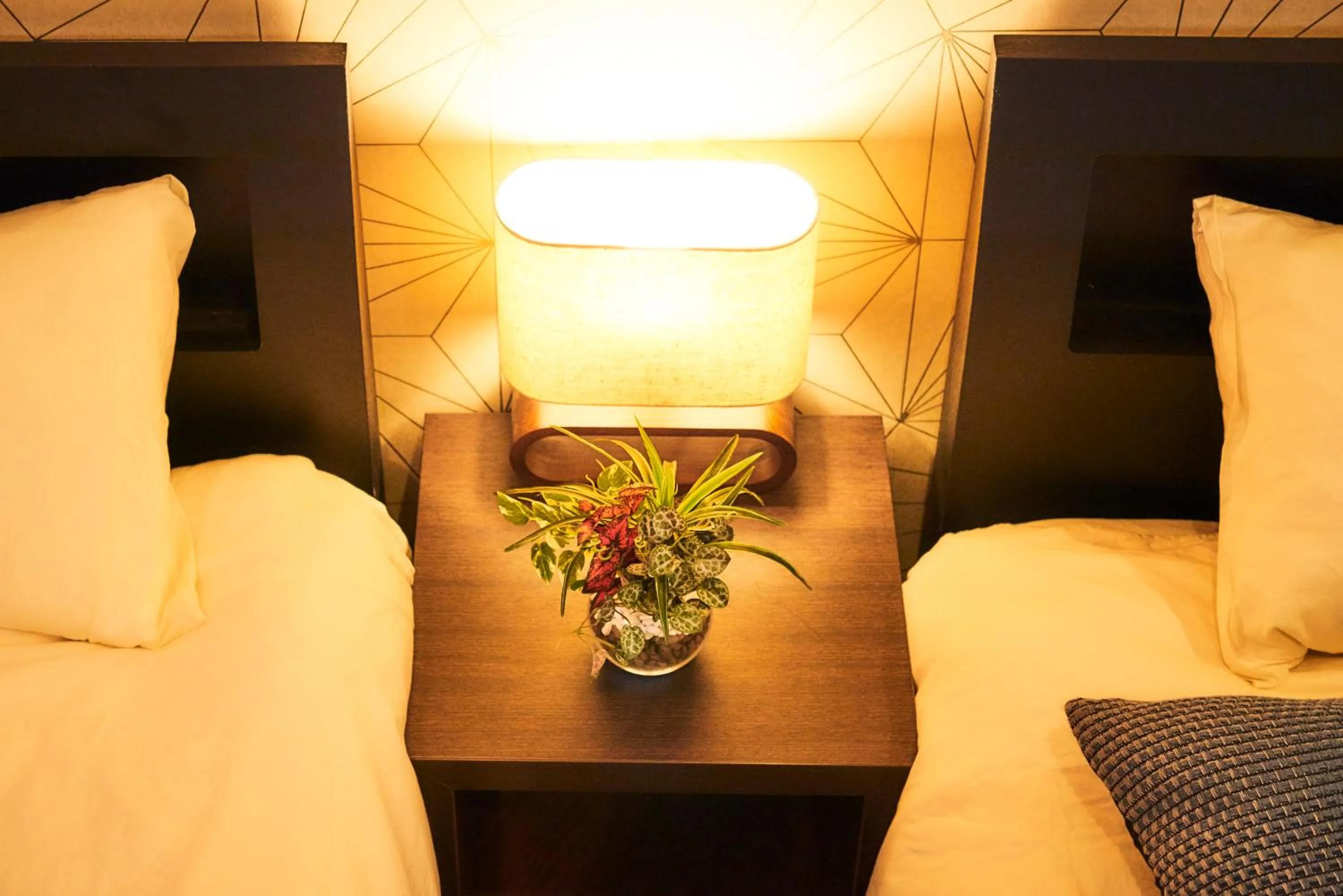 Bed in S'CASA NishiShinjuku