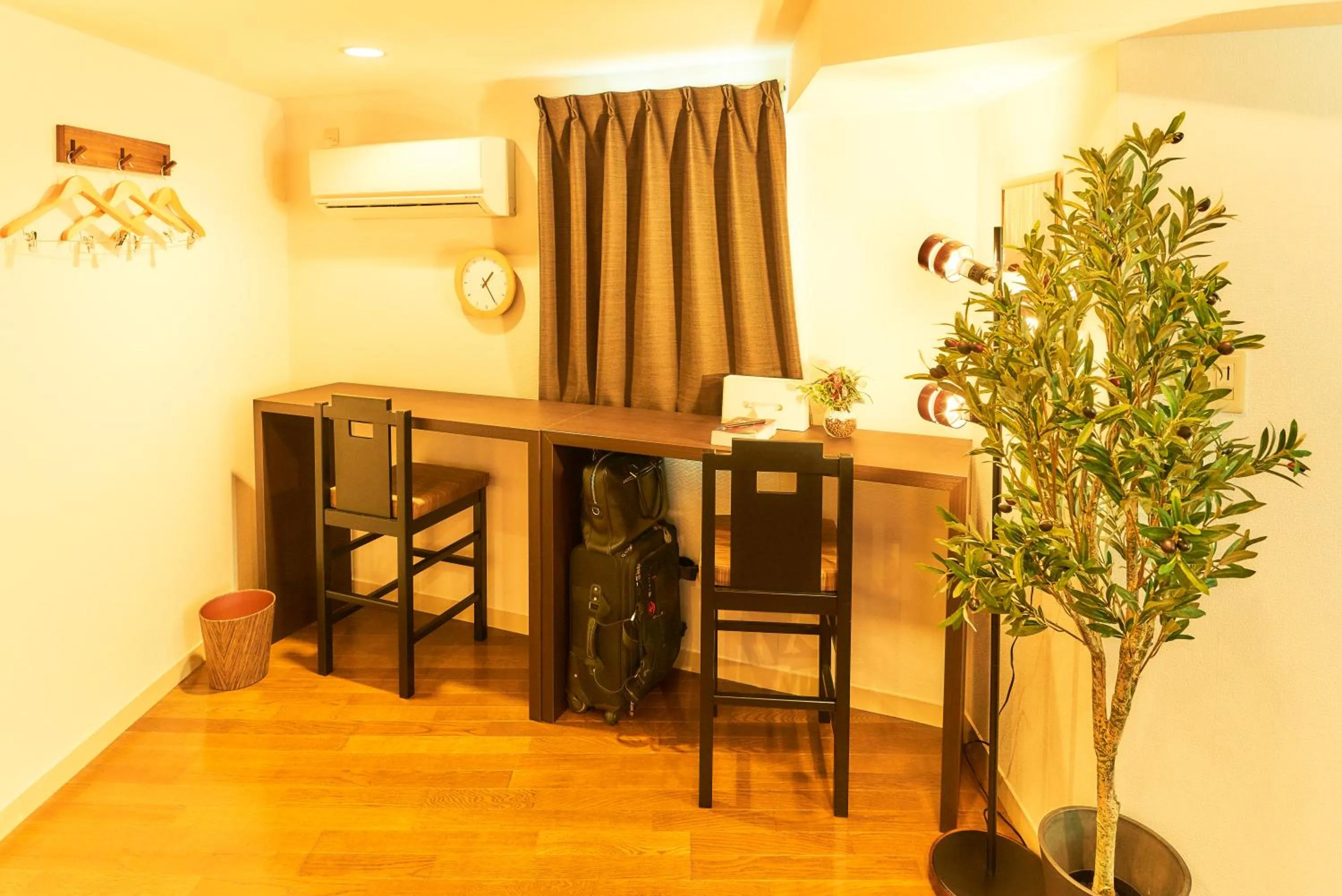 Living room in S'CASA NishiShinjuku