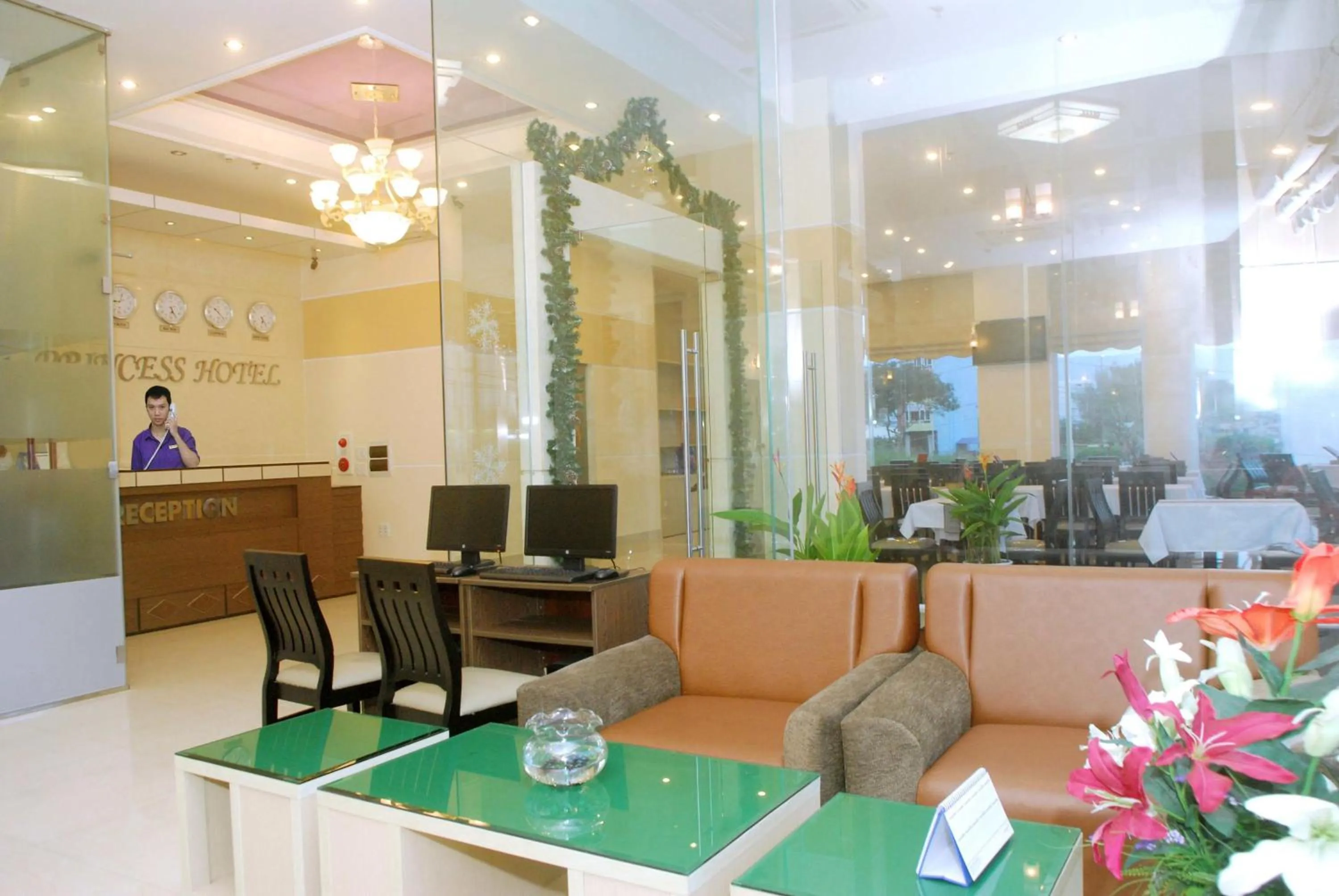Lobby or reception in Princess Hotel