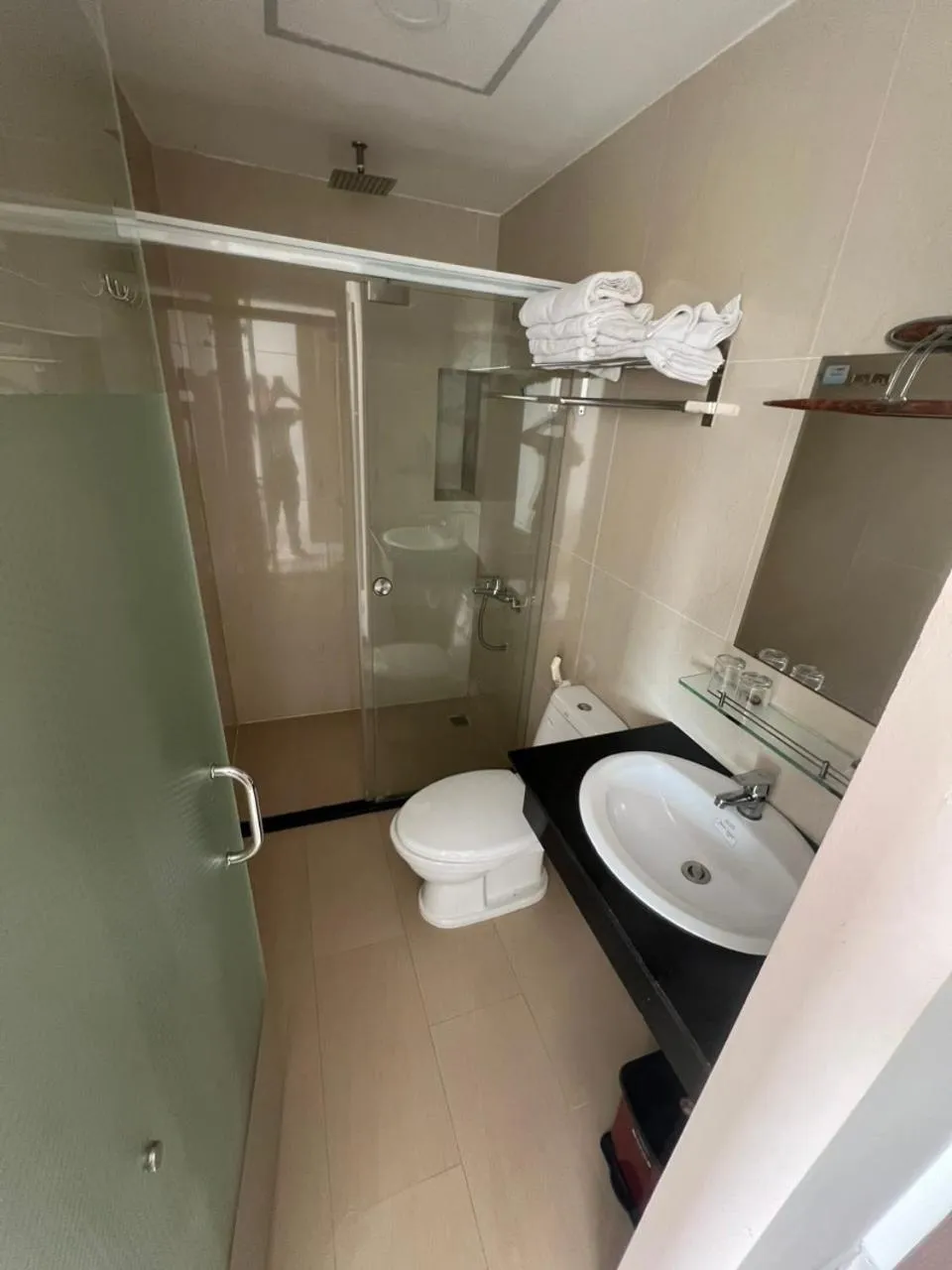 Shower in Princess Hotel