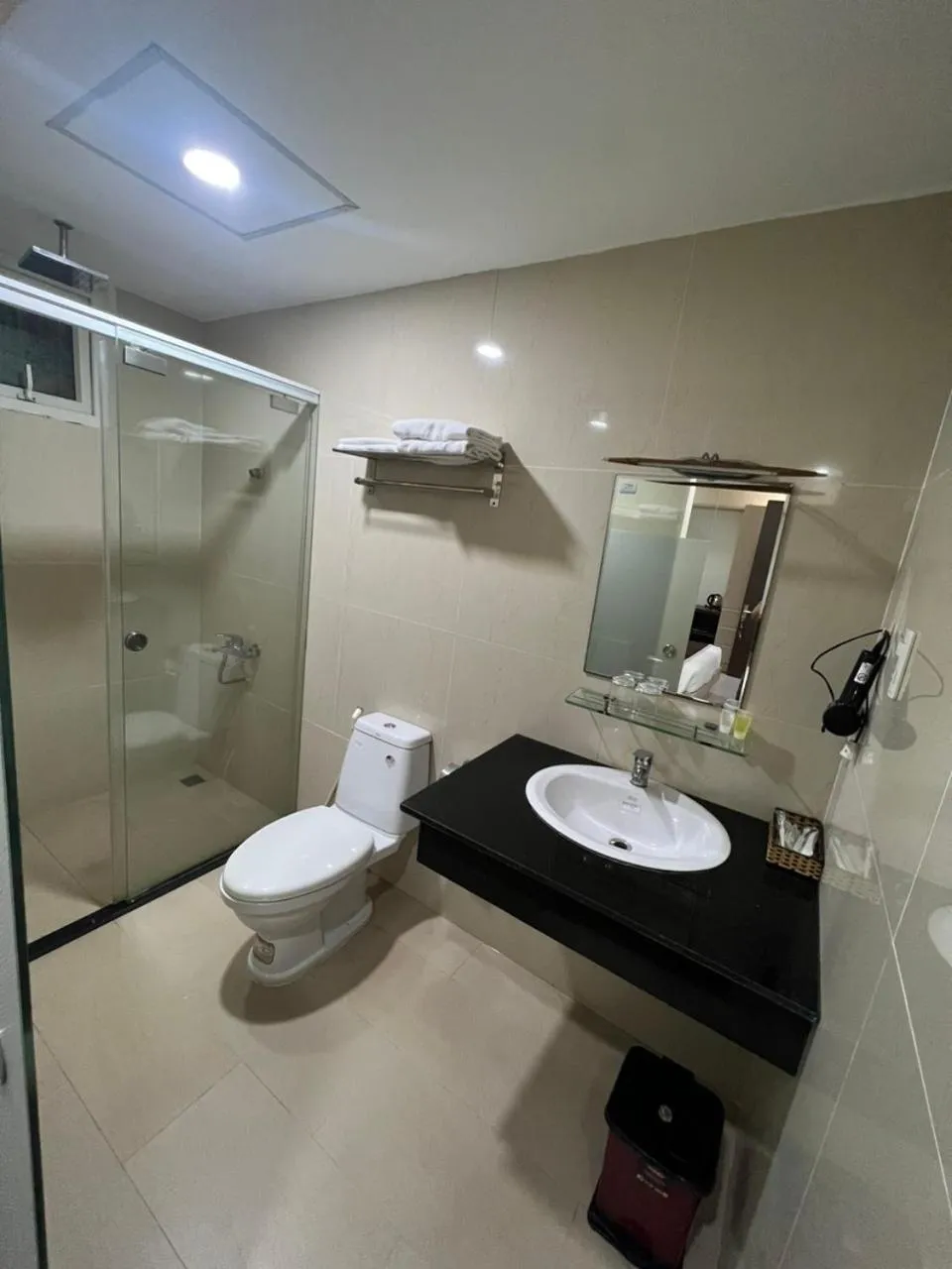 Shower in Princess Hotel