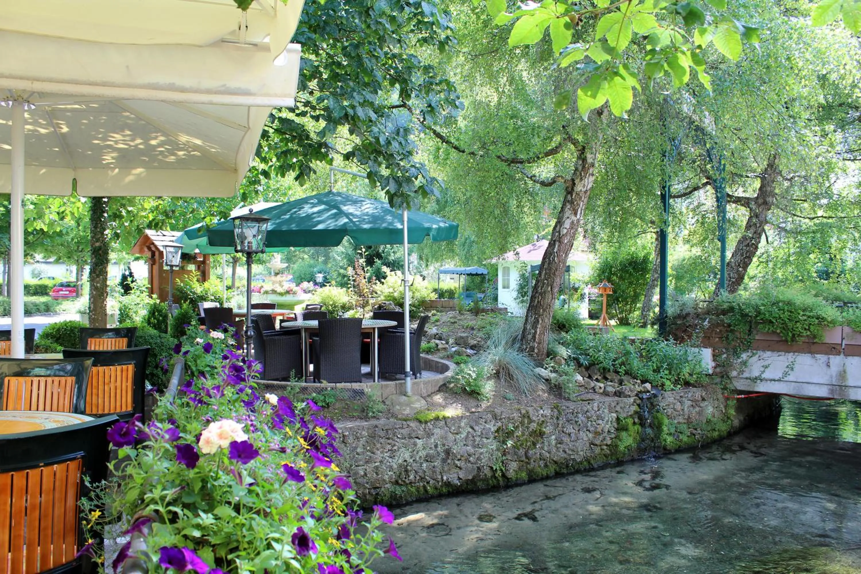 Patio in Forellenhof Rössle Hotel & Restaurant