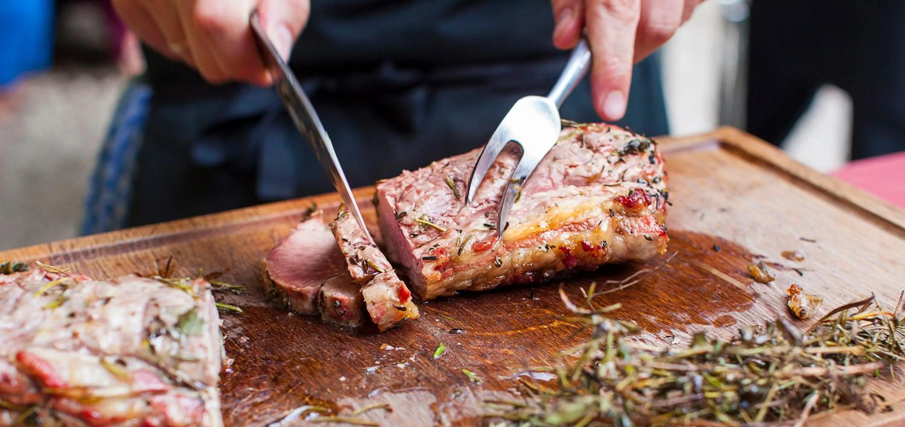 Food close-up in Forellenhof Rössle Hotel & Restaurant