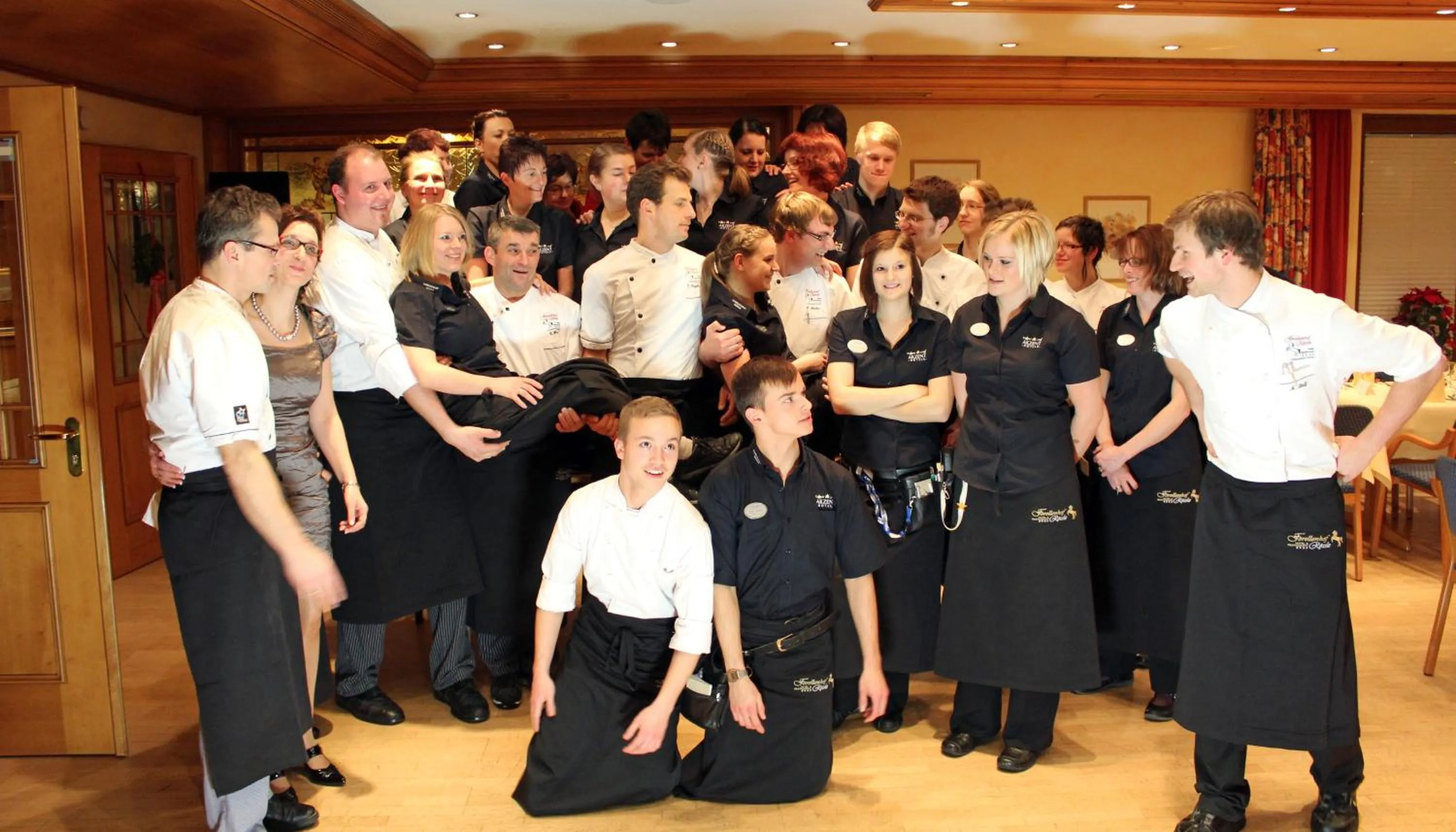 Staff in Forellenhof Rössle Hotel & Restaurant