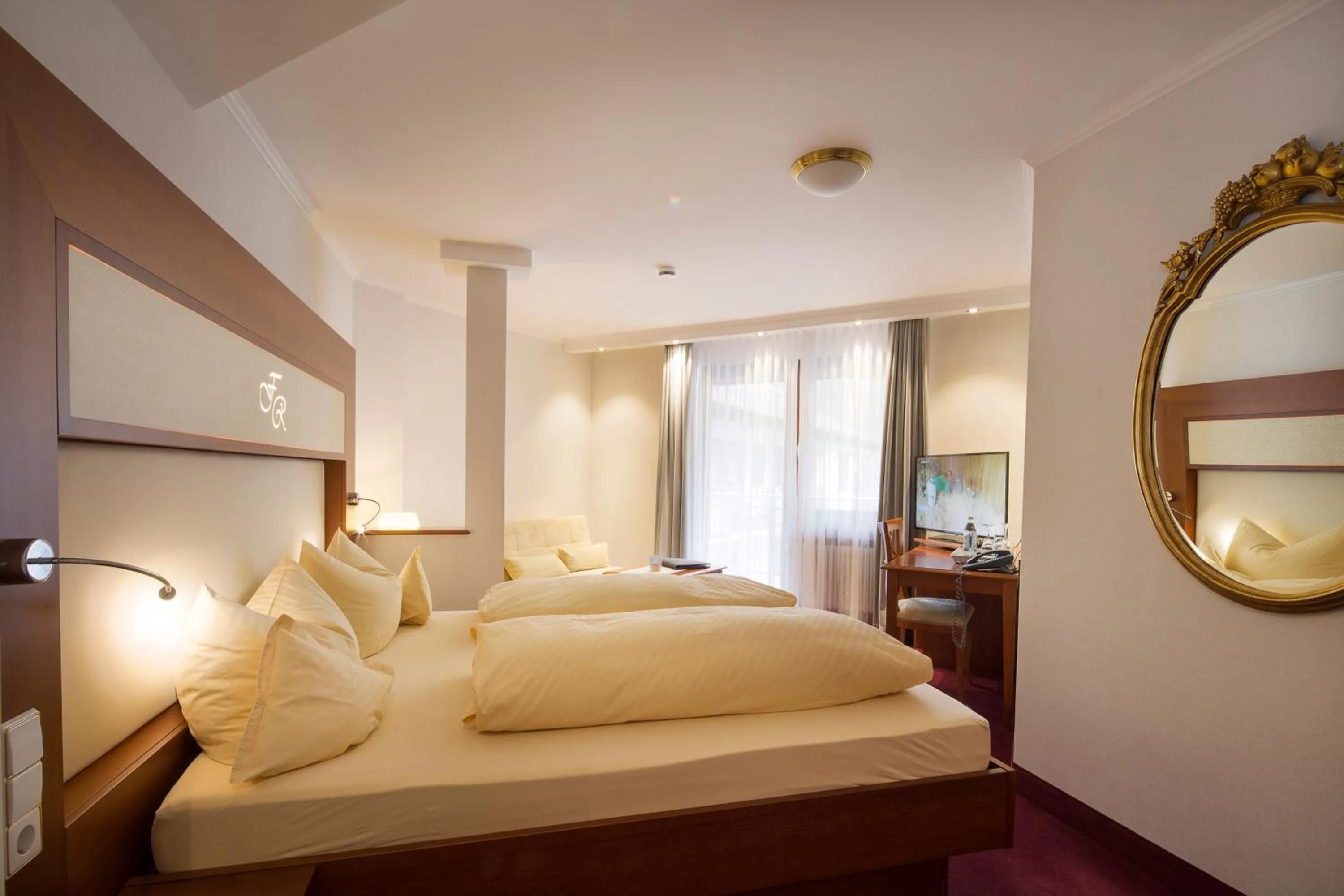 Bed in Forellenhof Rössle Hotel & Restaurant