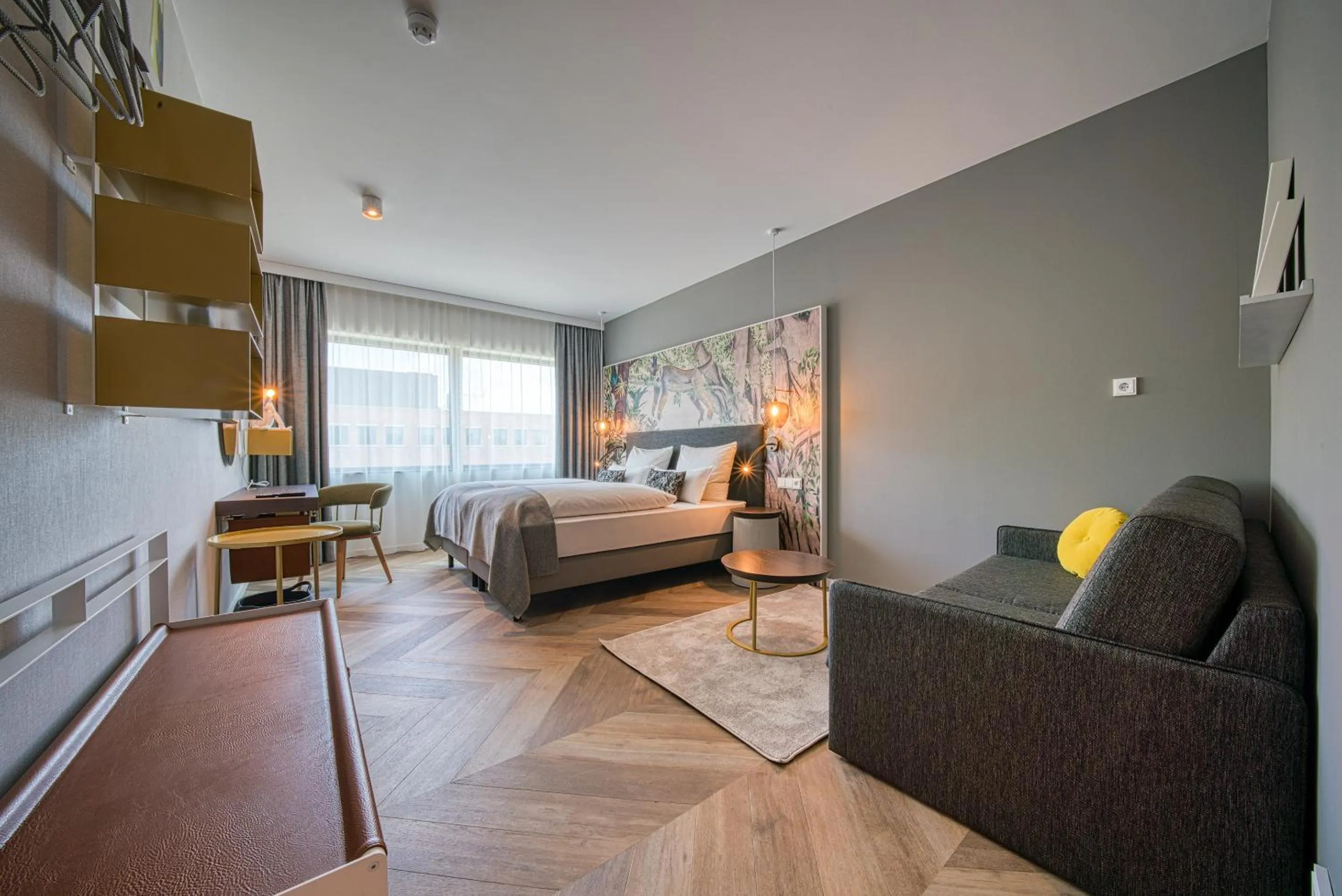 Photo of the whole room, Bed in Vienna House Easy by Wyndham Amsterdam Airport Schiphol