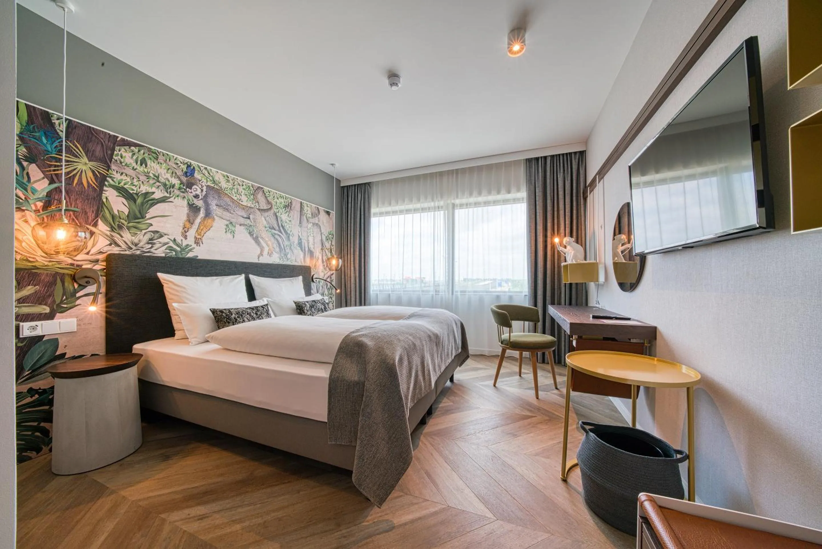 Photo of the whole room, Bed in Vienna House Easy by Wyndham Amsterdam Airport Schiphol