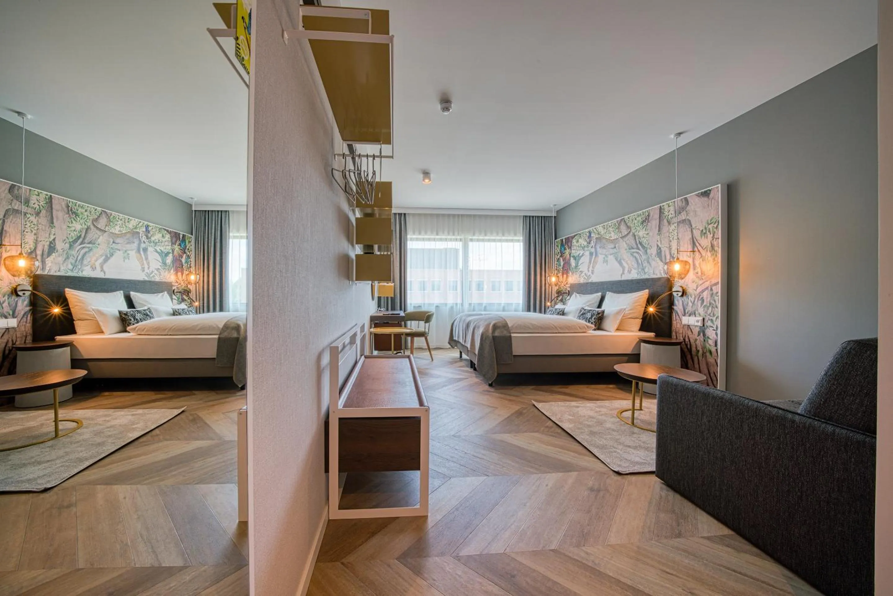 Photo of the whole room, Bed in Vienna House Easy by Wyndham Amsterdam Airport Schiphol