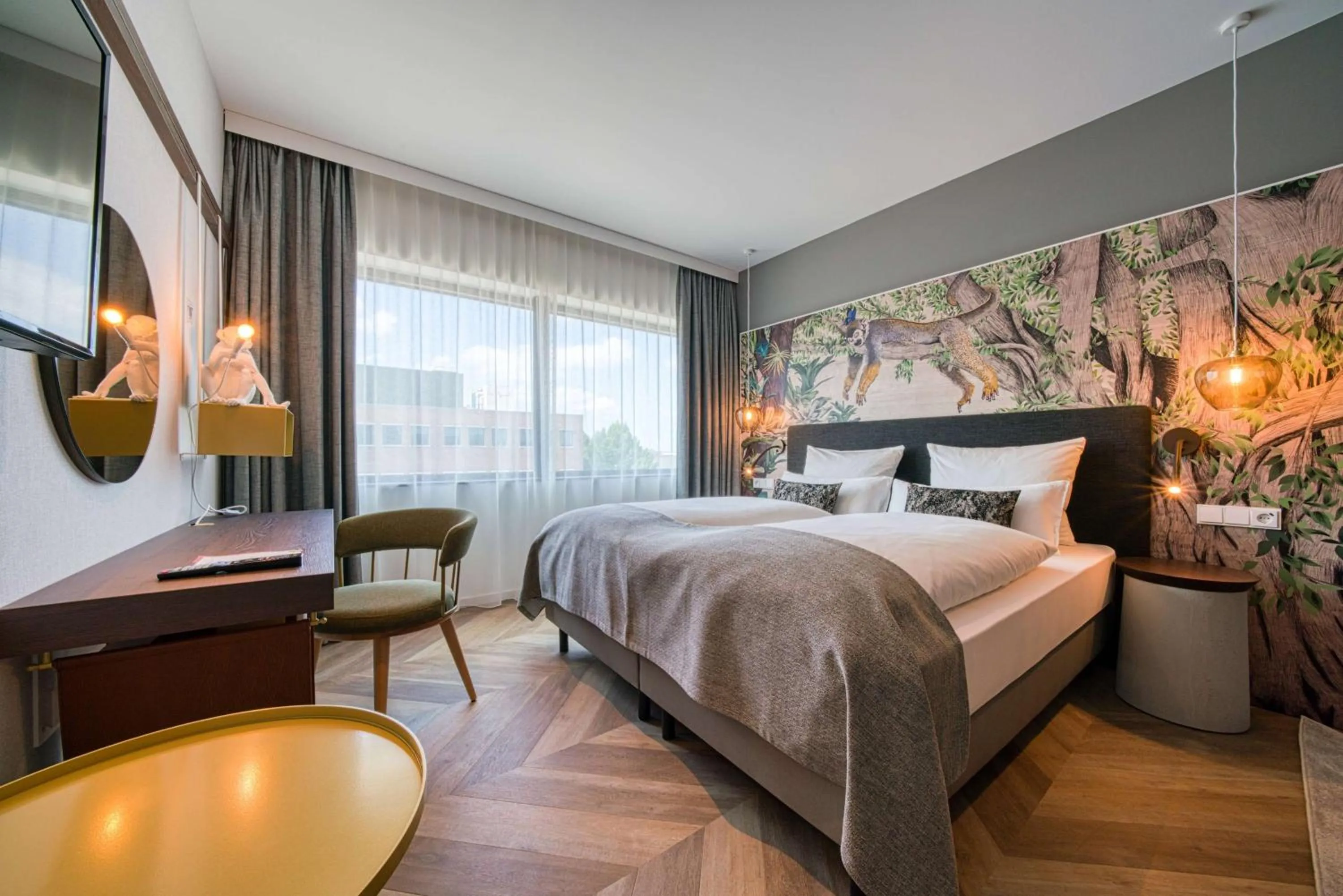 Photo of the whole room, Bed in Vienna House Easy by Wyndham Amsterdam Airport Schiphol