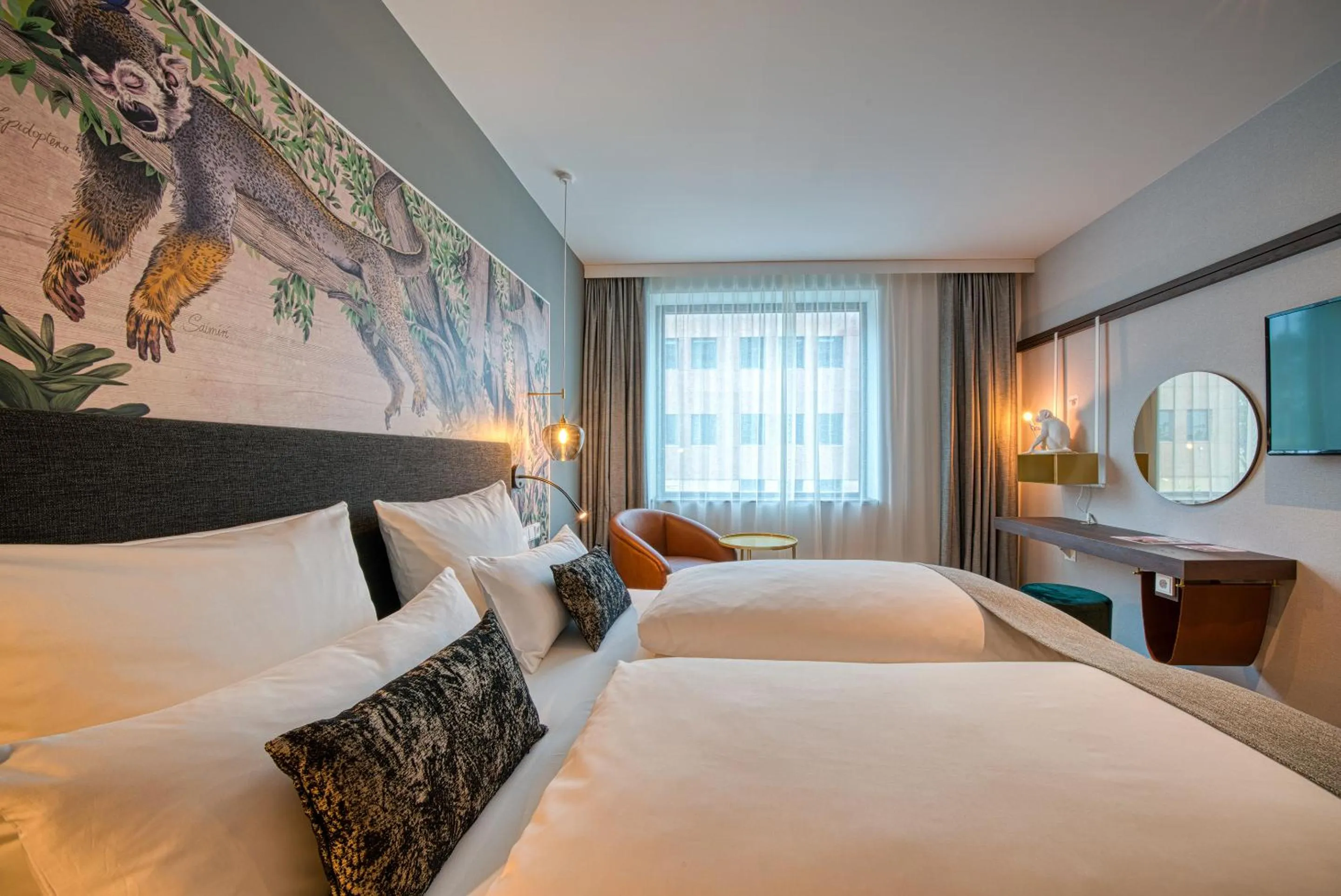 Photo of the whole room, Bed in Vienna House Easy by Wyndham Amsterdam Airport Schiphol