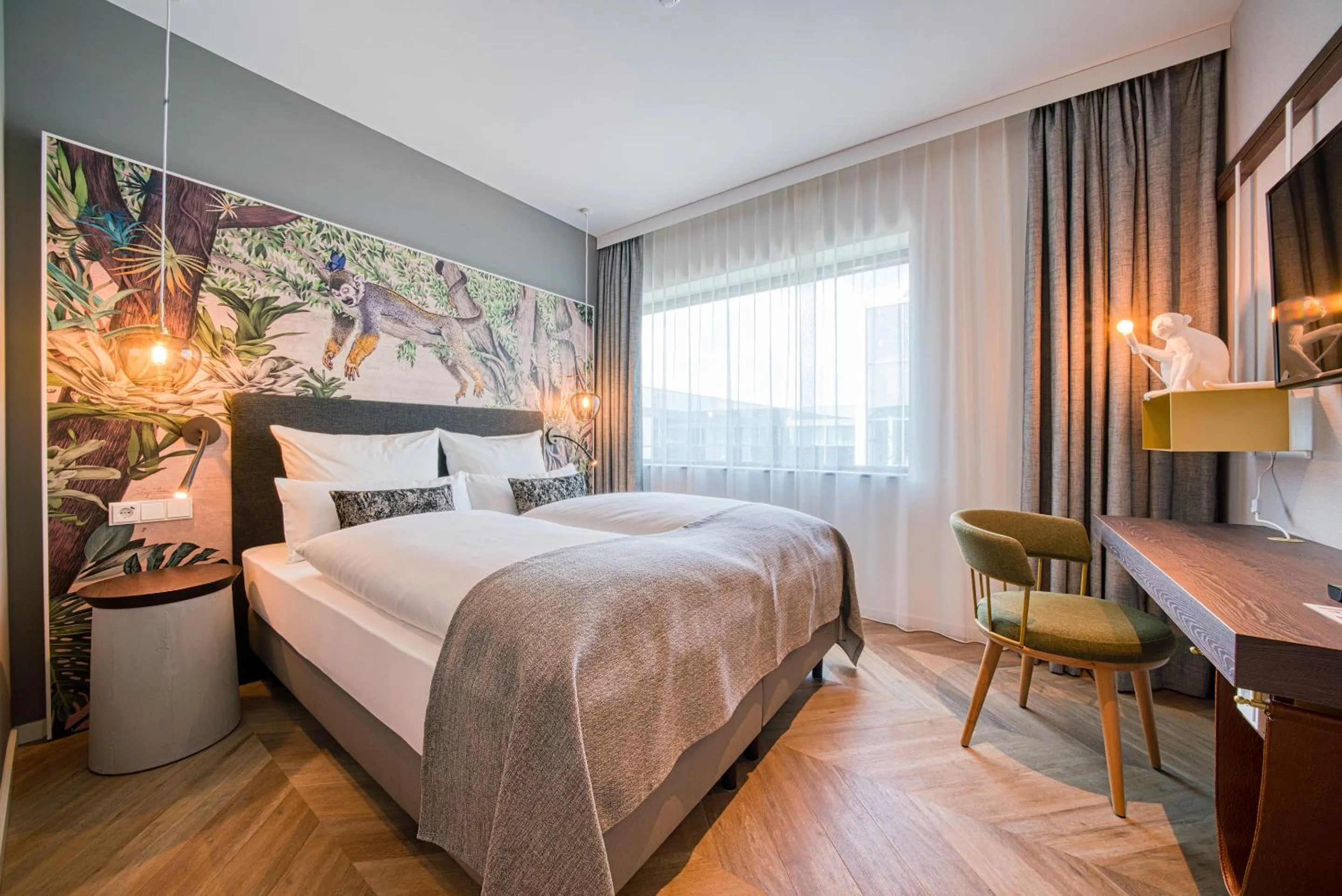 Photo of the whole room, Bed in Vienna House Easy by Wyndham Amsterdam Airport Schiphol