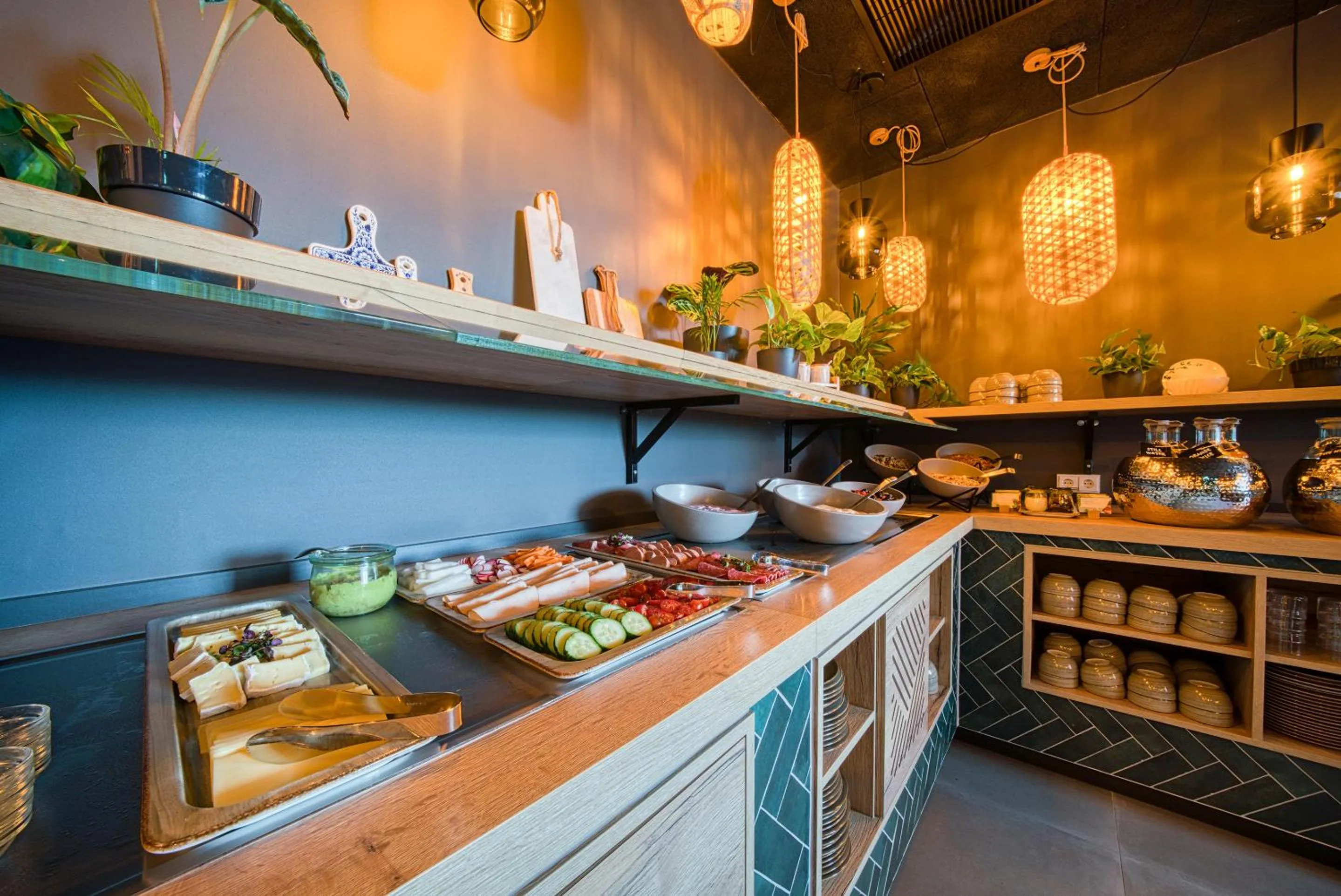 Buffet breakfast in Vienna House Easy by Wyndham Amsterdam Airport Schiphol