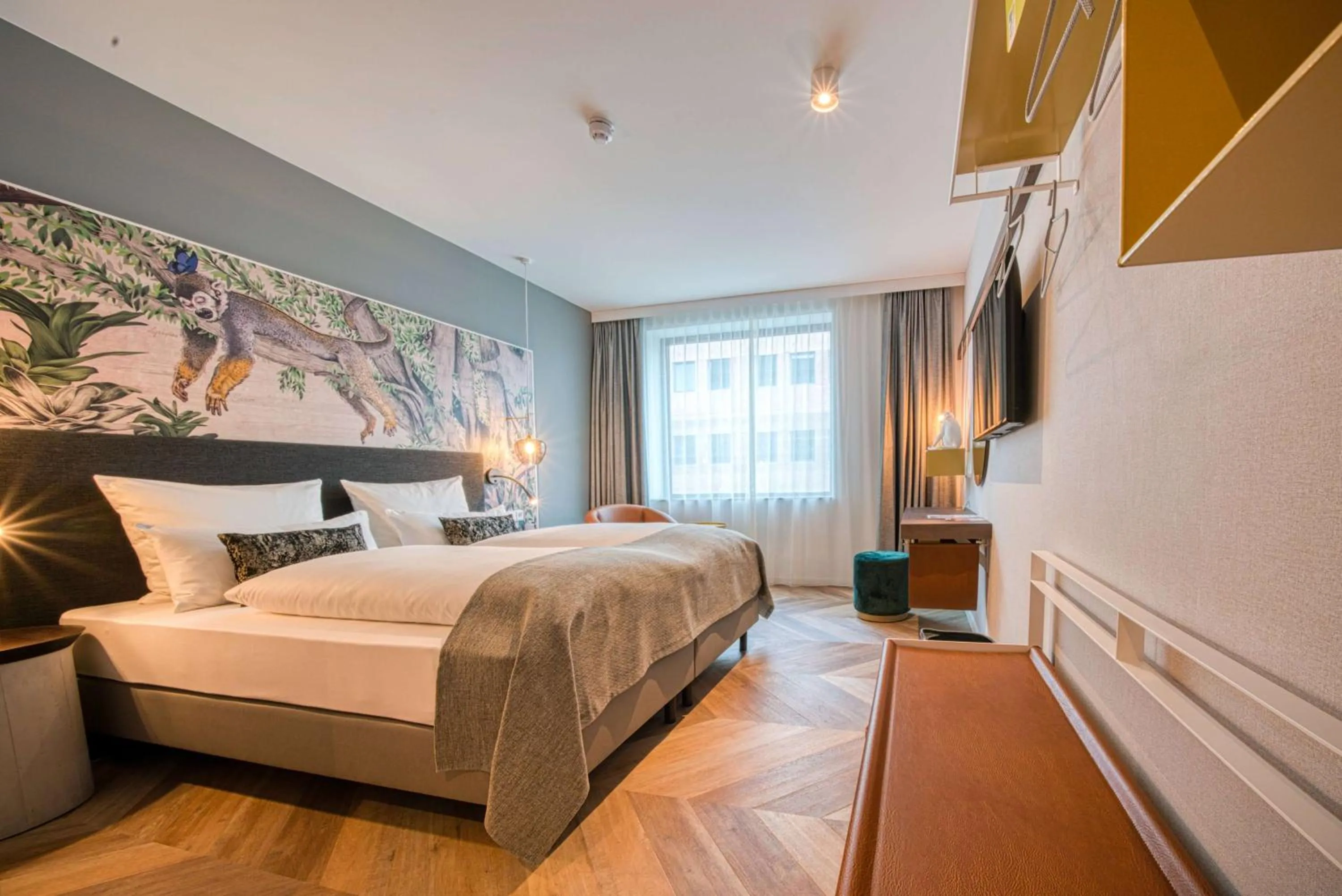 Photo of the whole room, Bed in Vienna House Easy by Wyndham Amsterdam Airport Schiphol