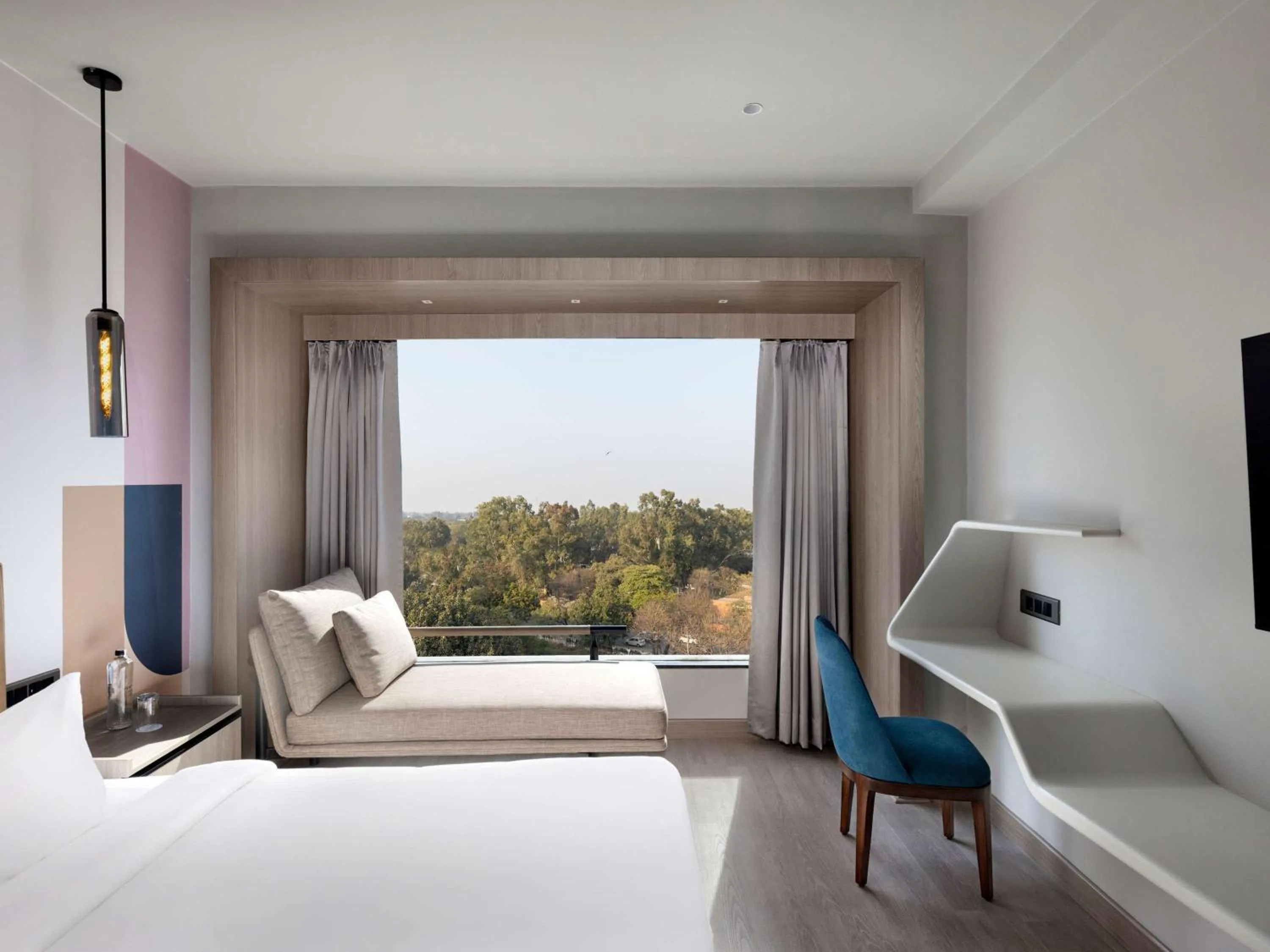 Bedroom, Bed in Mercure Chandigarh Tribune Chowk