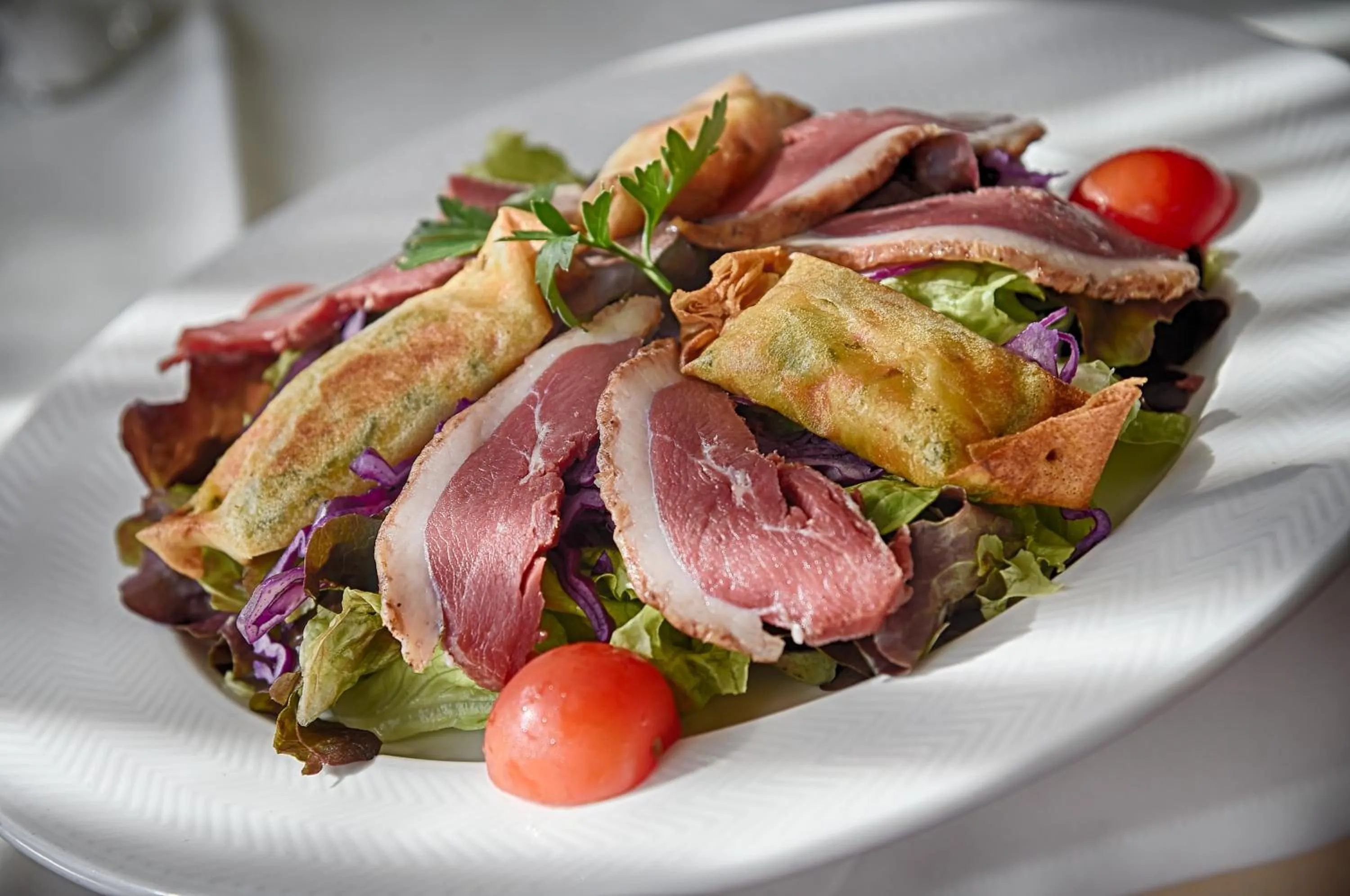 Lunch in Logis Hôtel - Le Col de l'Arc