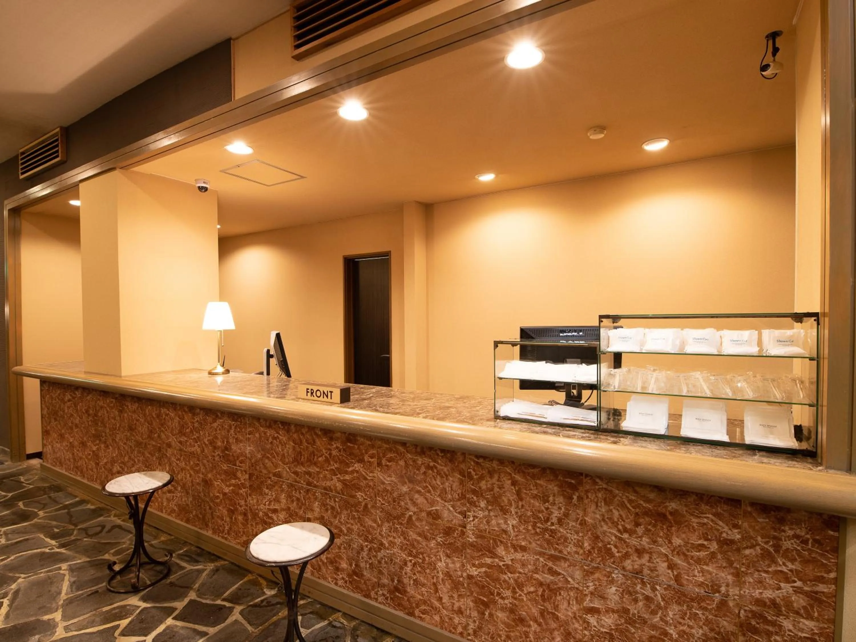 Lobby or reception in HOTEL SHIRAHAMAKAN