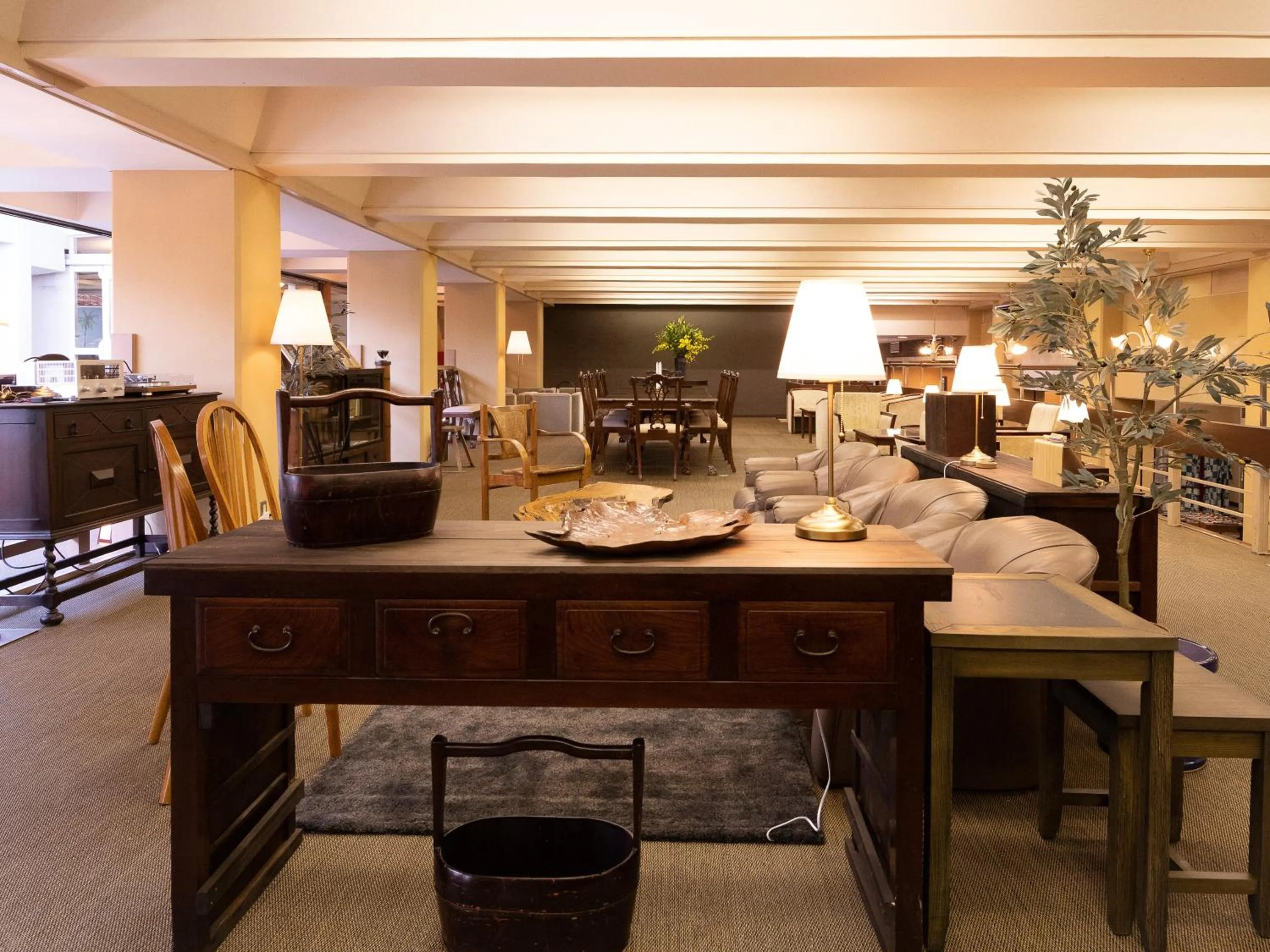 Communal lounge/ TV room in HOTEL SHIRAHAMAKAN