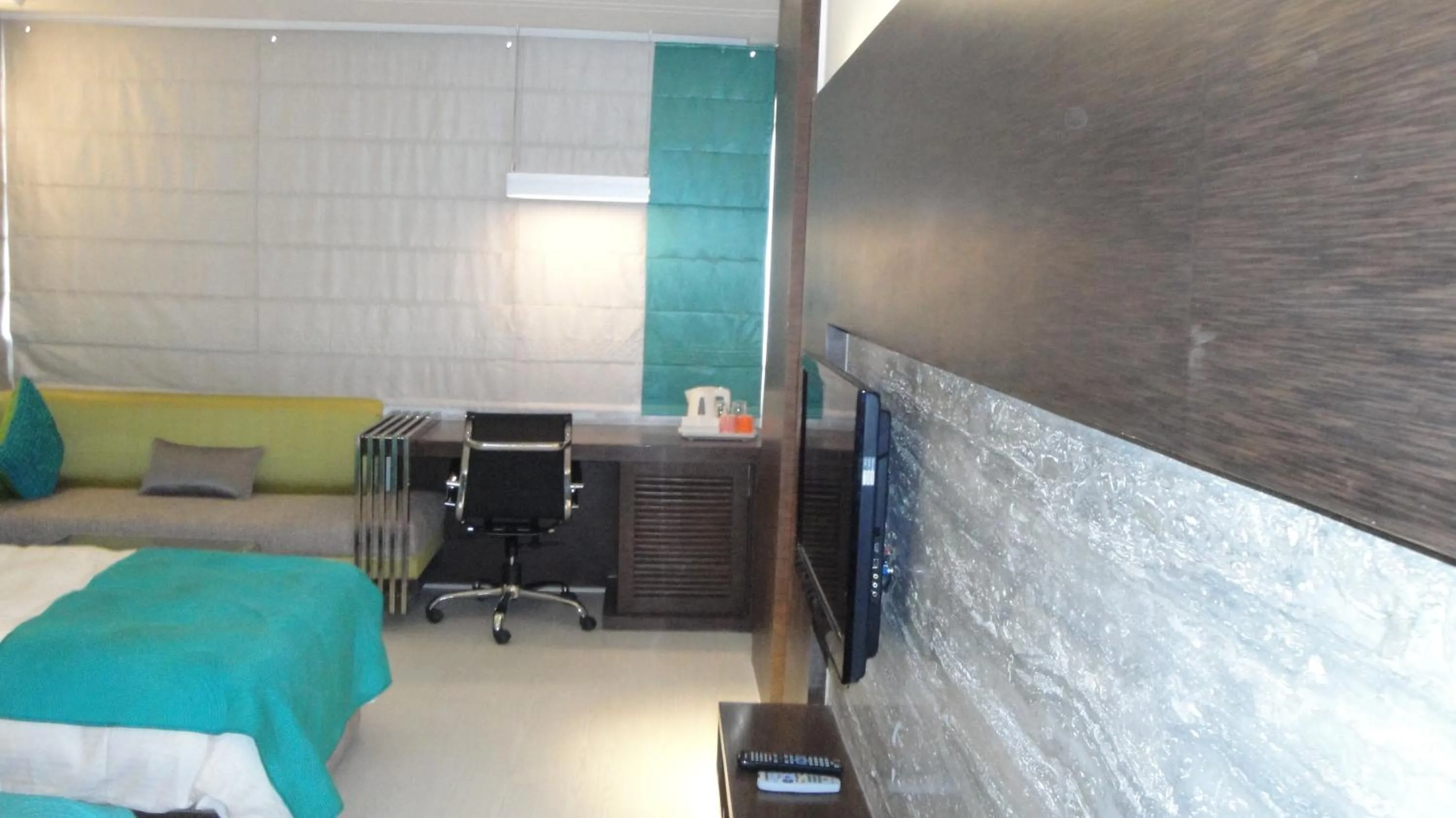 Decorative detail, Bed in Maya Hotel