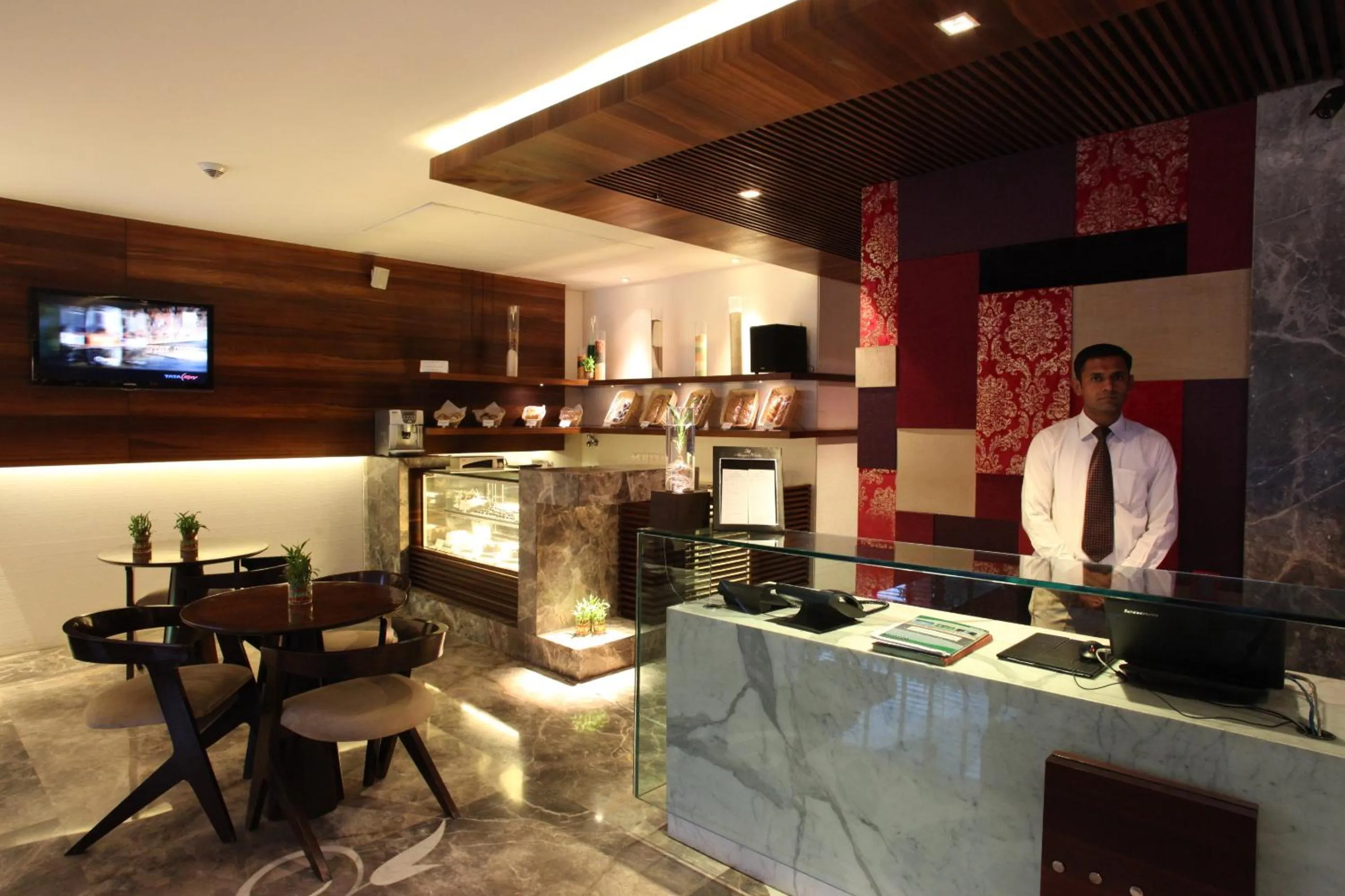 Lobby or reception in Maya Hotel