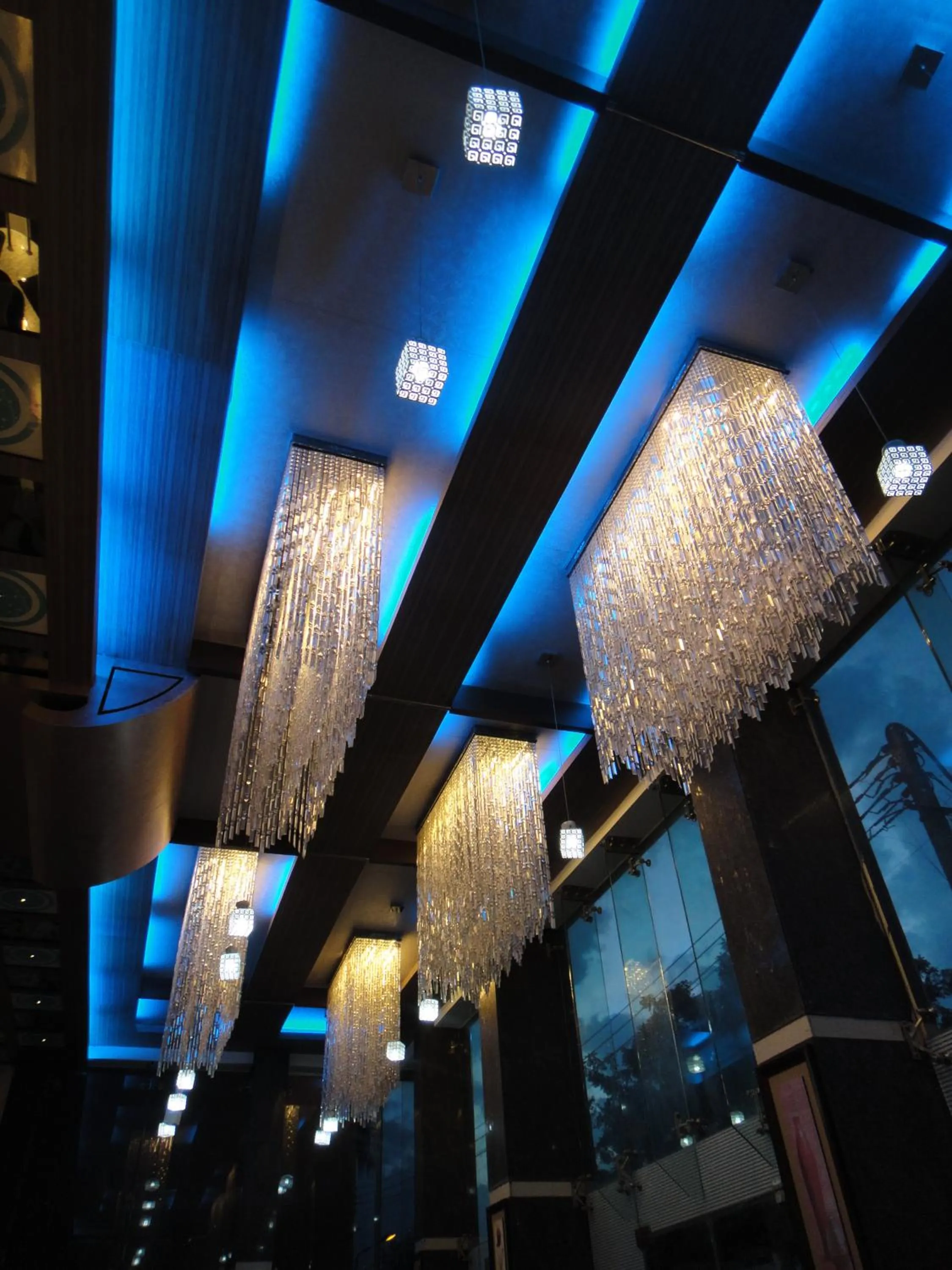 Decorative detail in Hotel Orbit