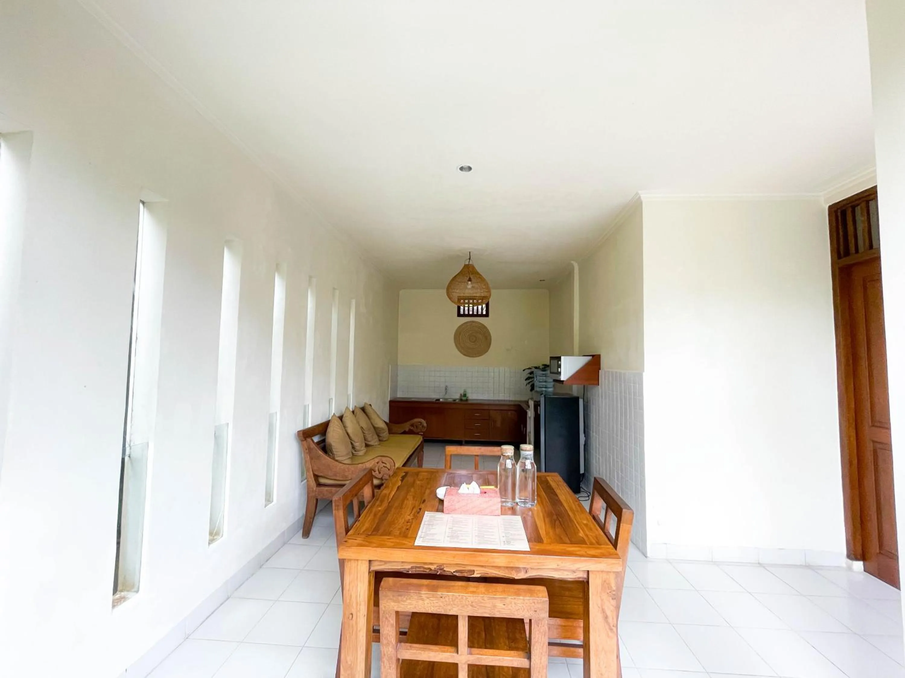 Seating area in Ubud Heaven Penestanan