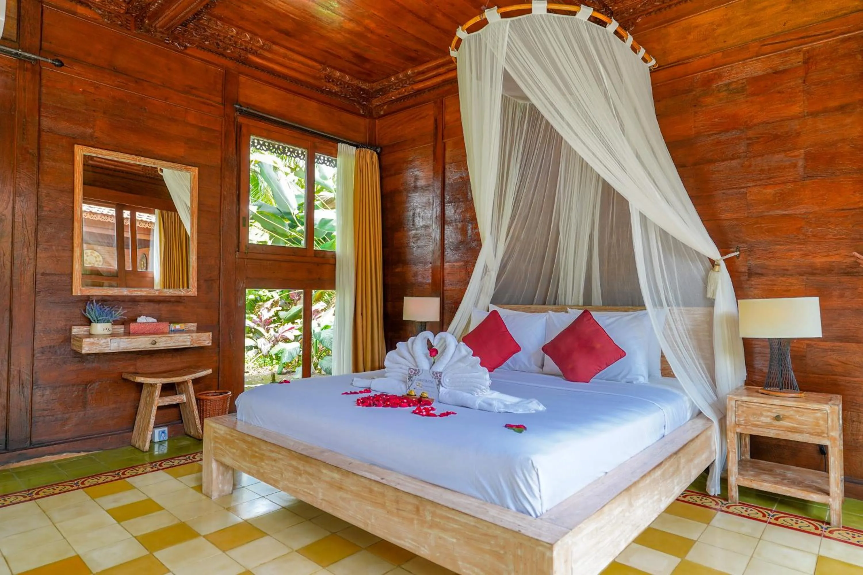 Bed in Ubud Heaven Penestanan