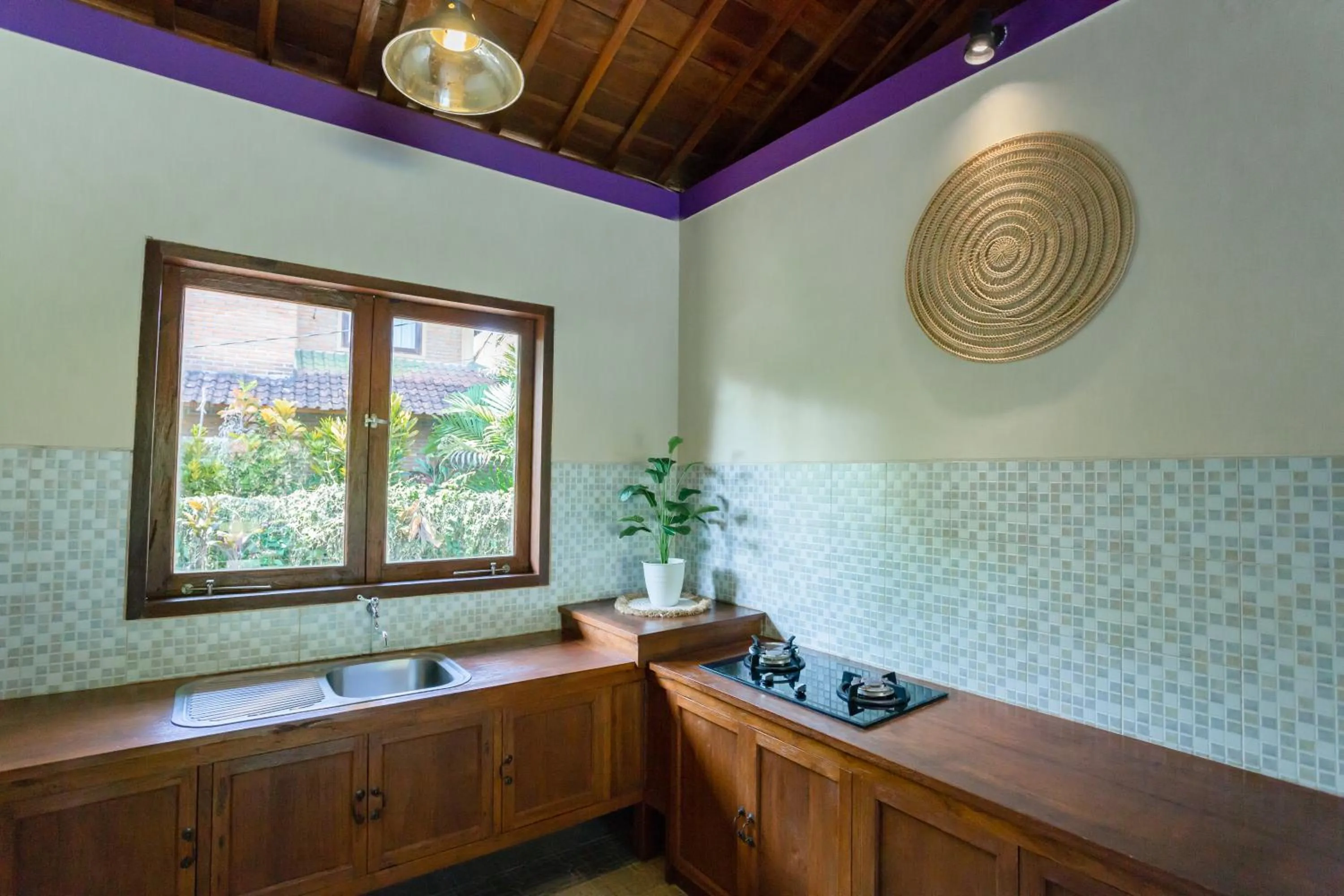 kitchen in Ubud Heaven Penestanan