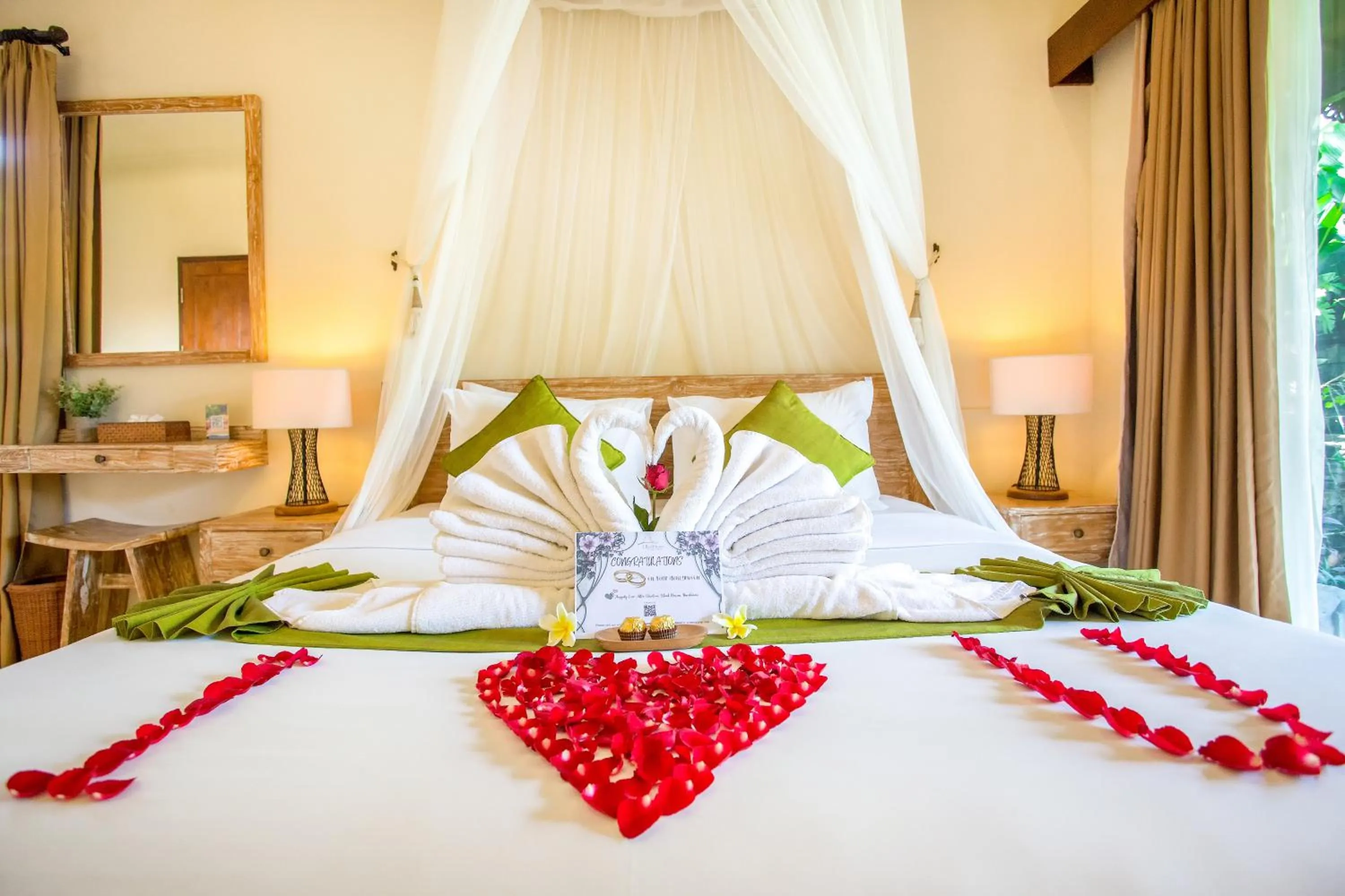 Bed in Ubud Heaven Penestanan