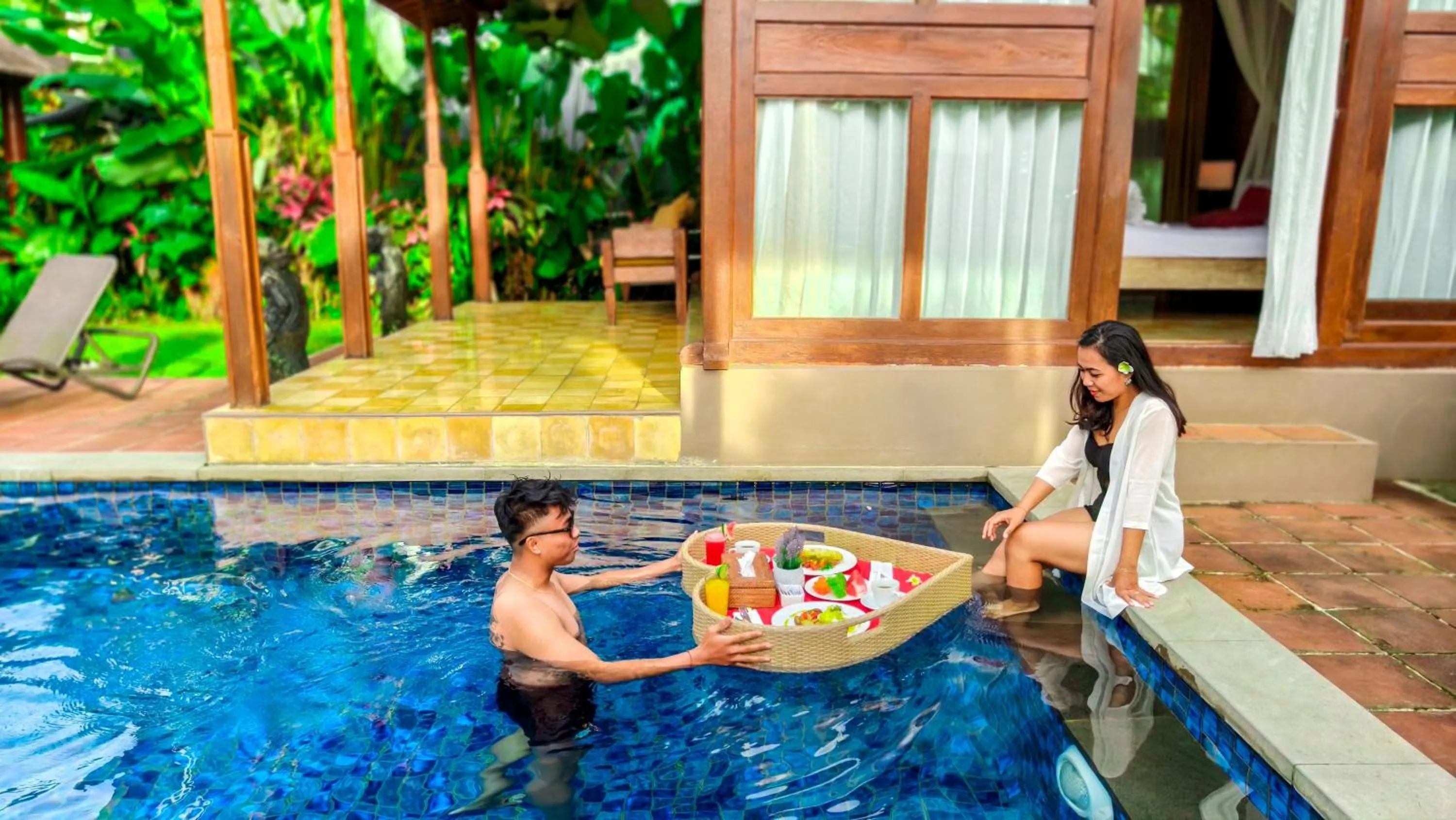 Guests in Ubud Heaven Penestanan