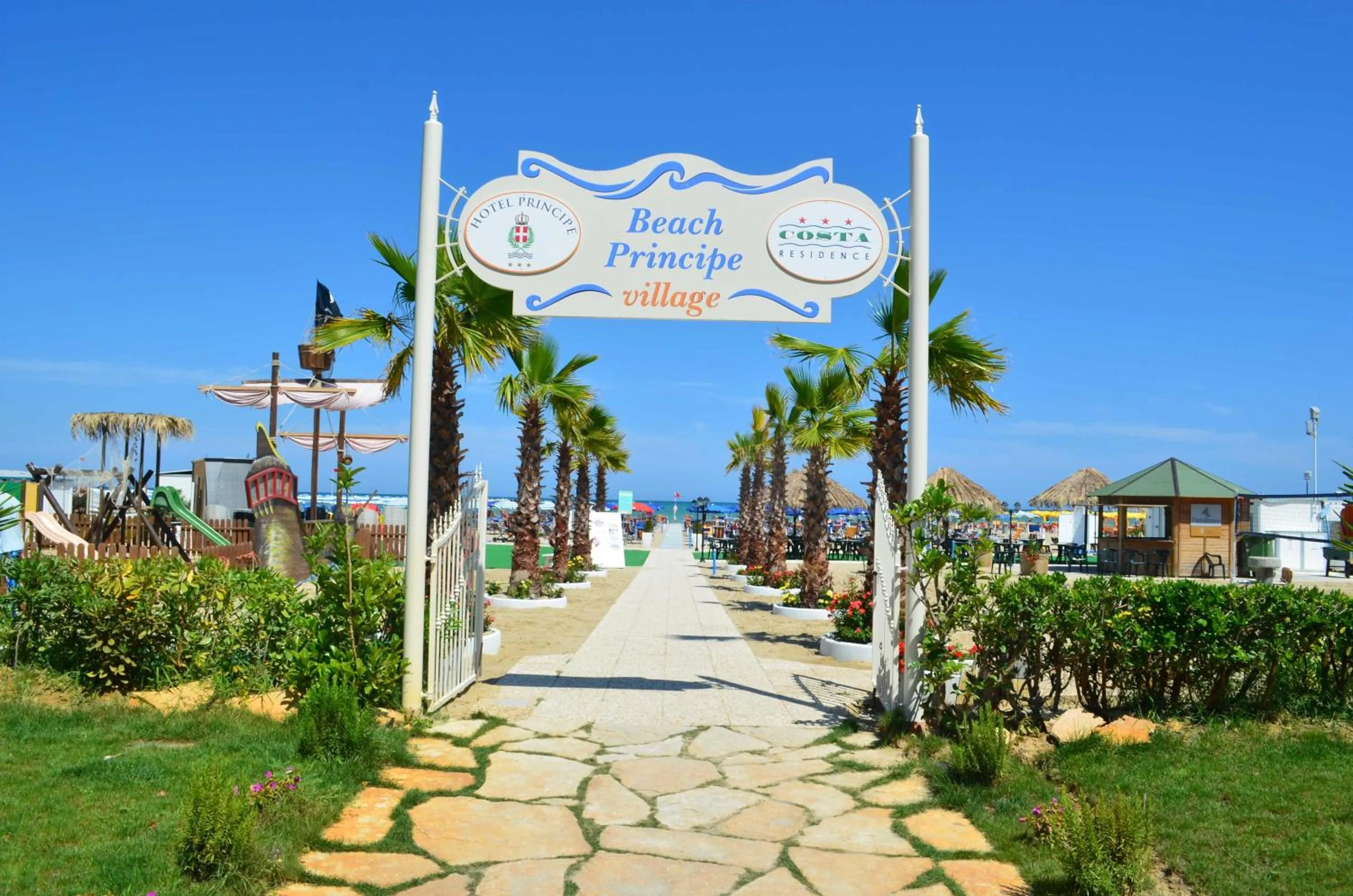 Beach in Hotel Principe